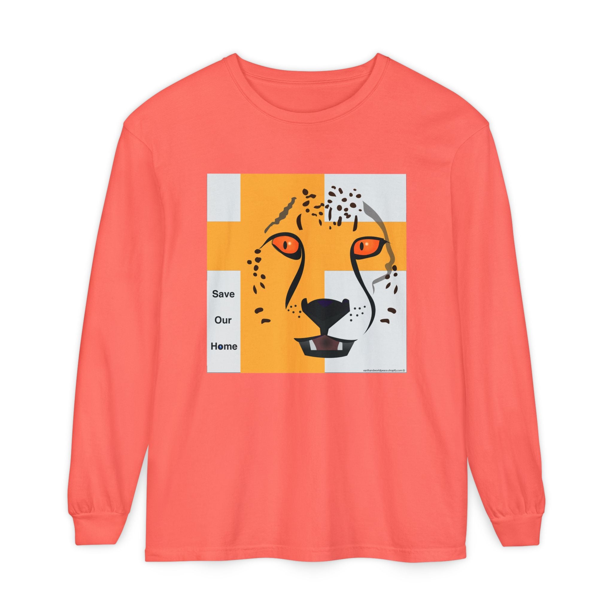 Cheetah Save Our Home Tee