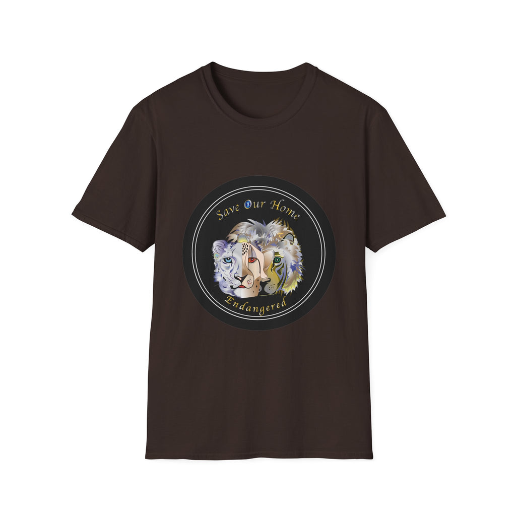 Cat Trio Unisex Softstyle T-Shirt