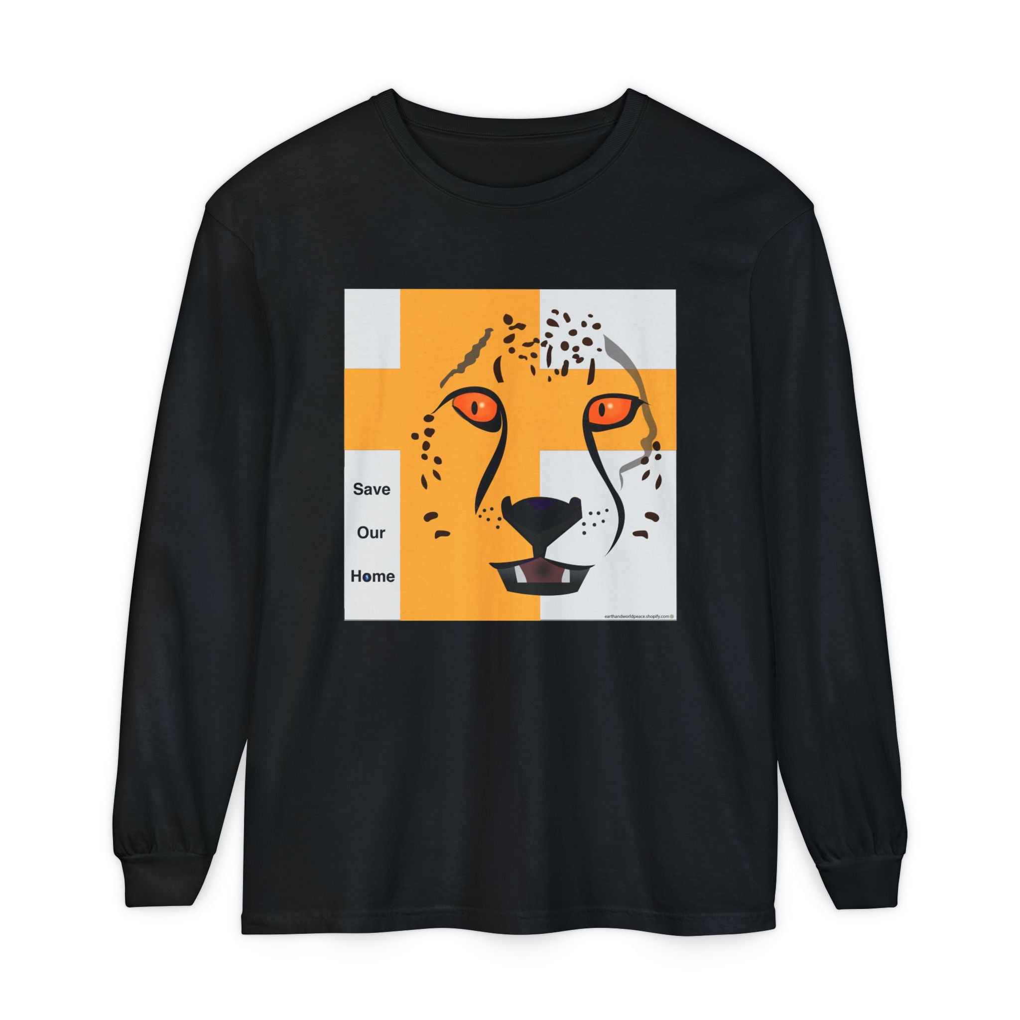 Cheetah Save Our Home Tee