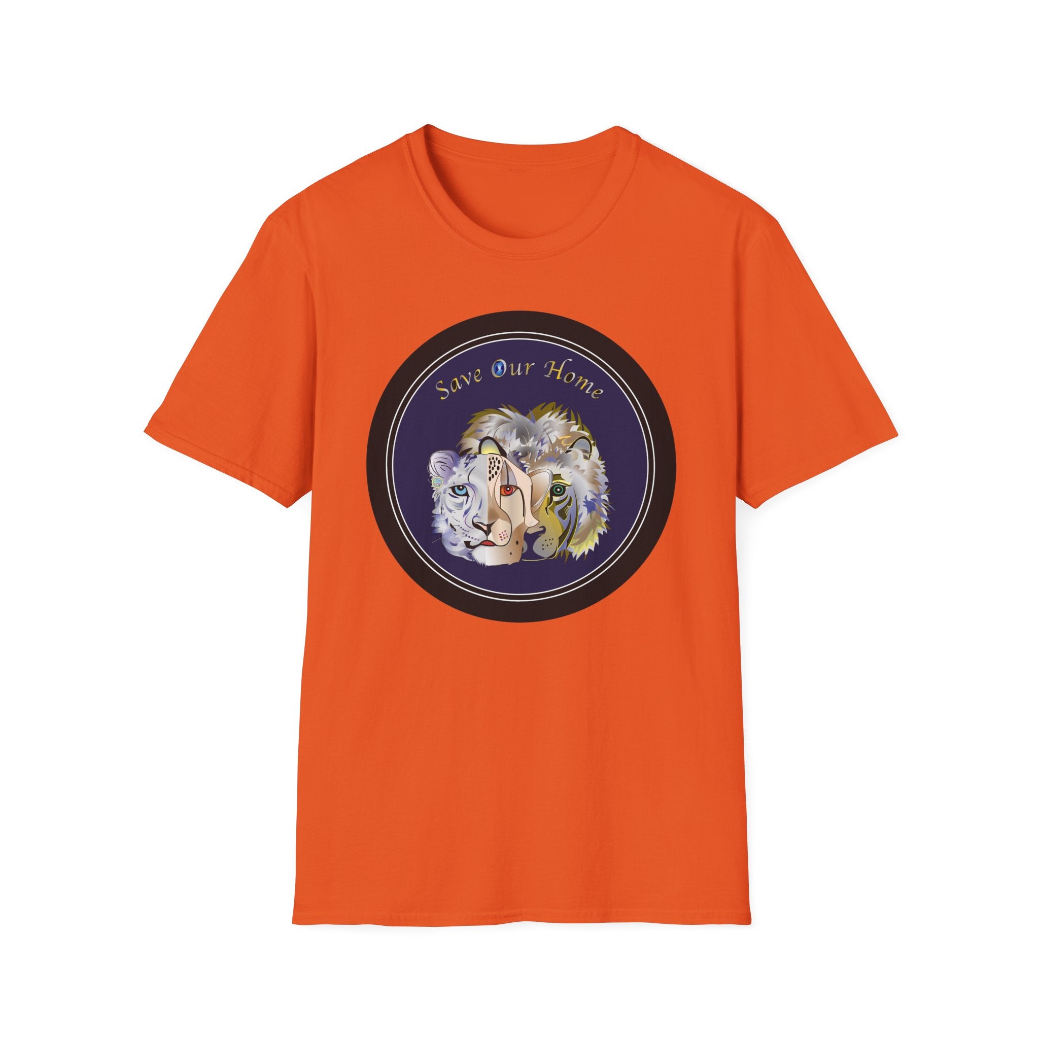 Cat Trio Unisex Softstyle T-Shirt