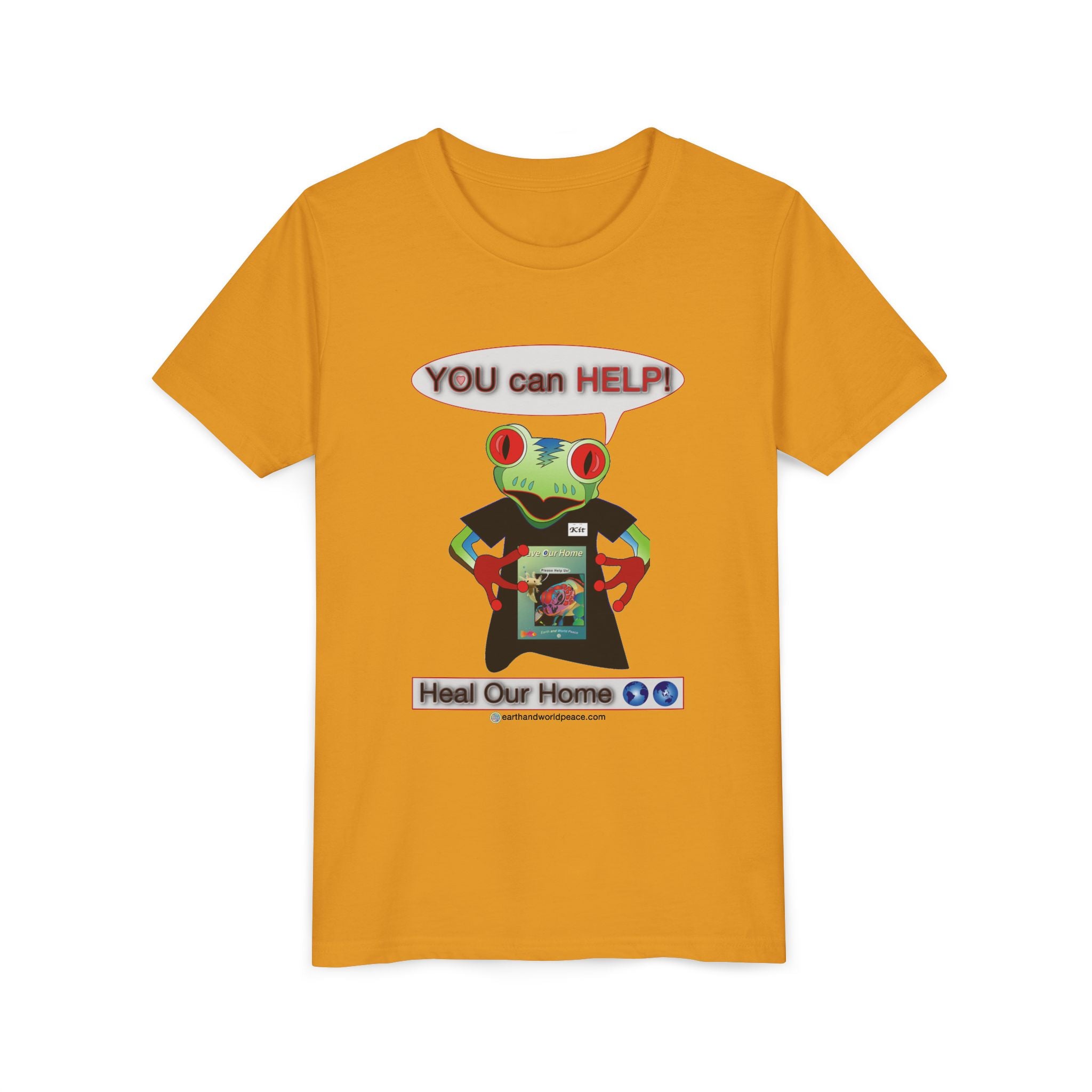 Mc Frog: You Can Help Save Our Home Youth Tee