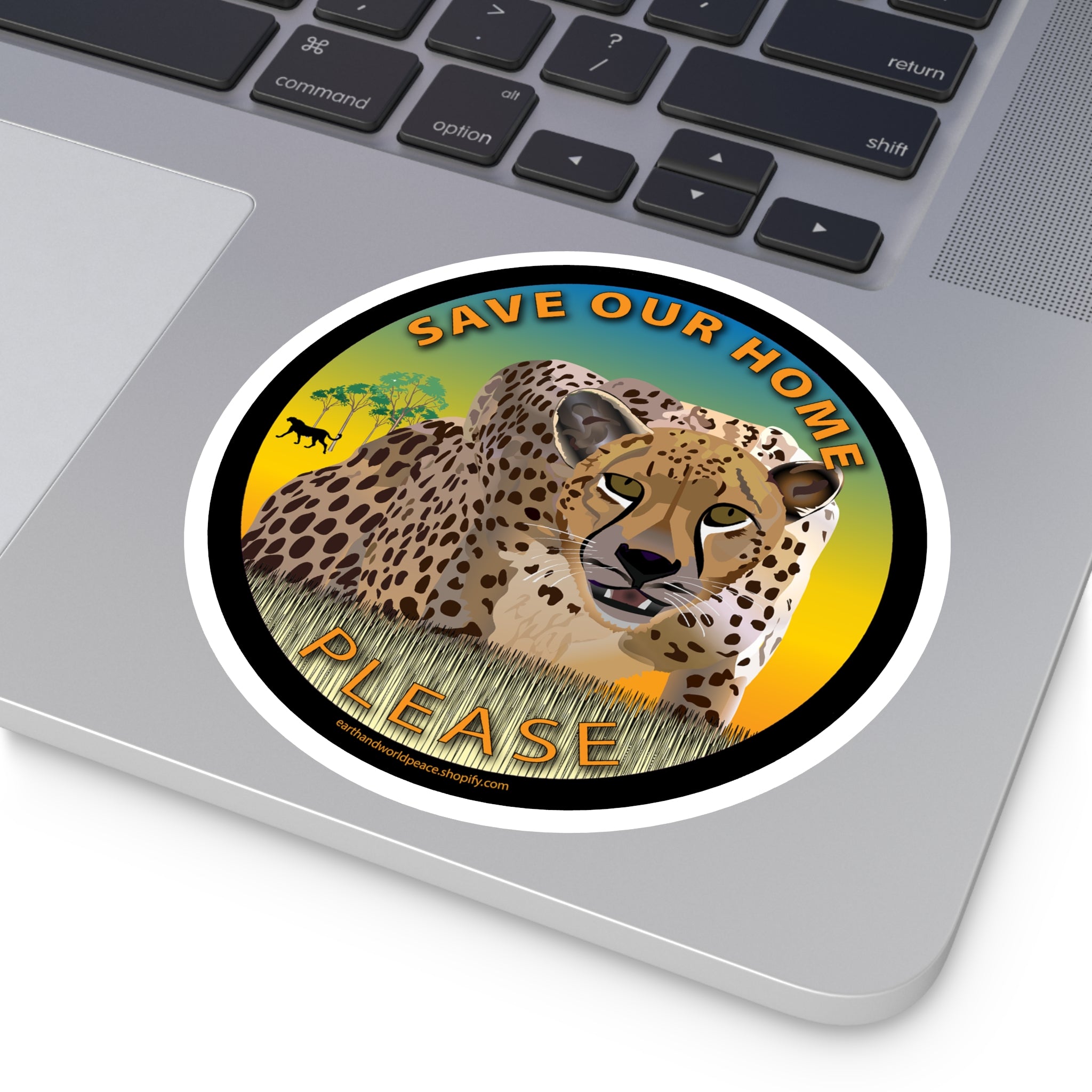 CheetahEndangered Stickers  Indoor\Outdoor