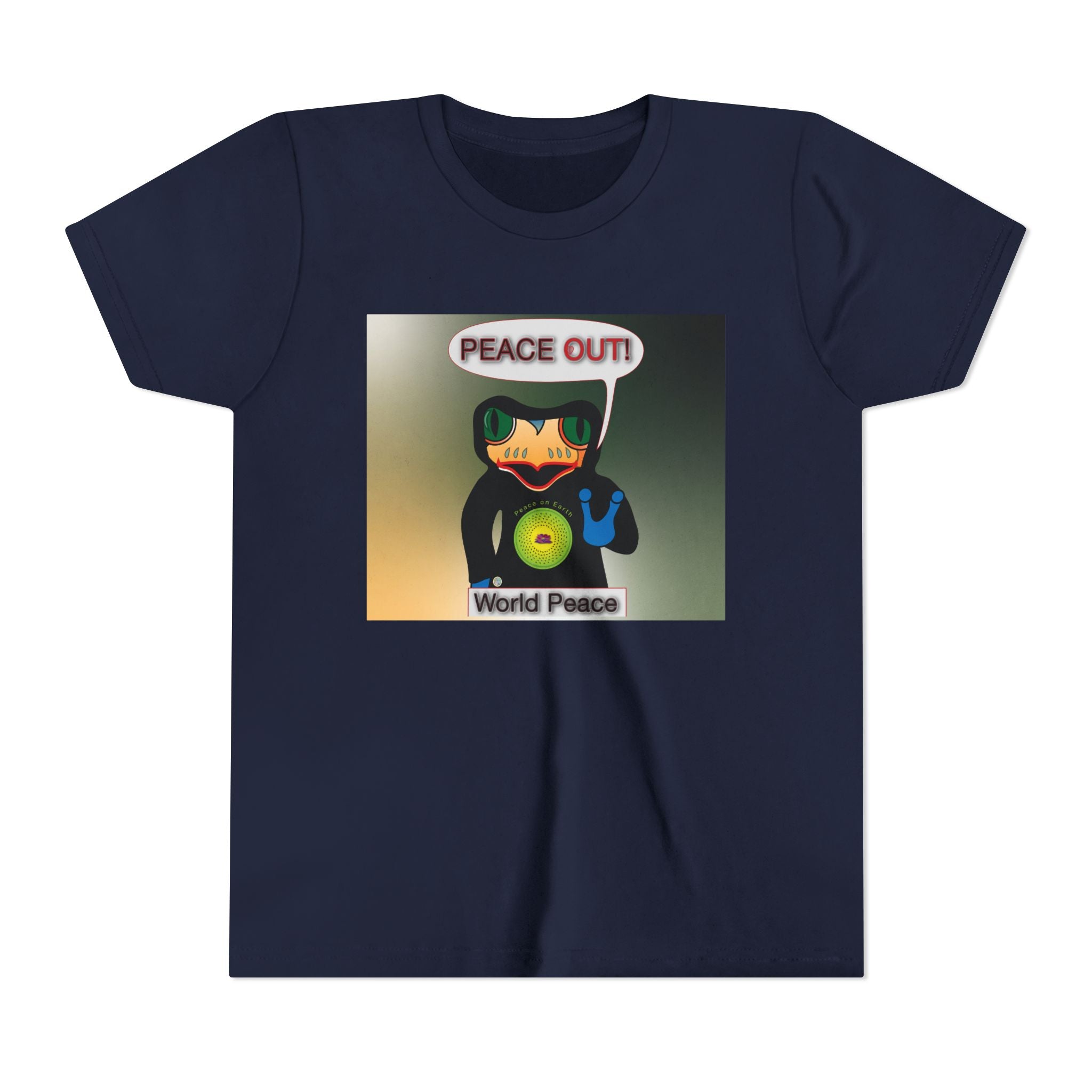 Frog: Peace Out Youth Tee