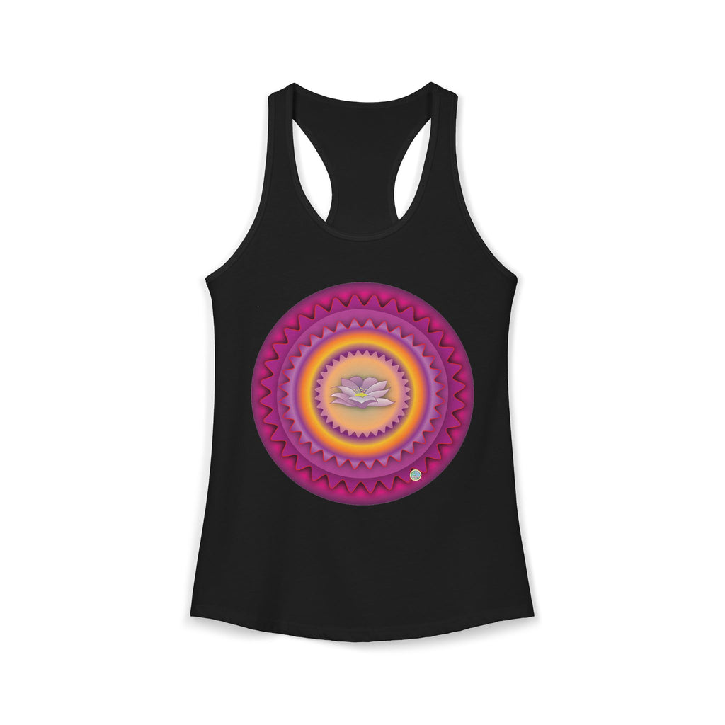 Lotus Petals Racerback Tank