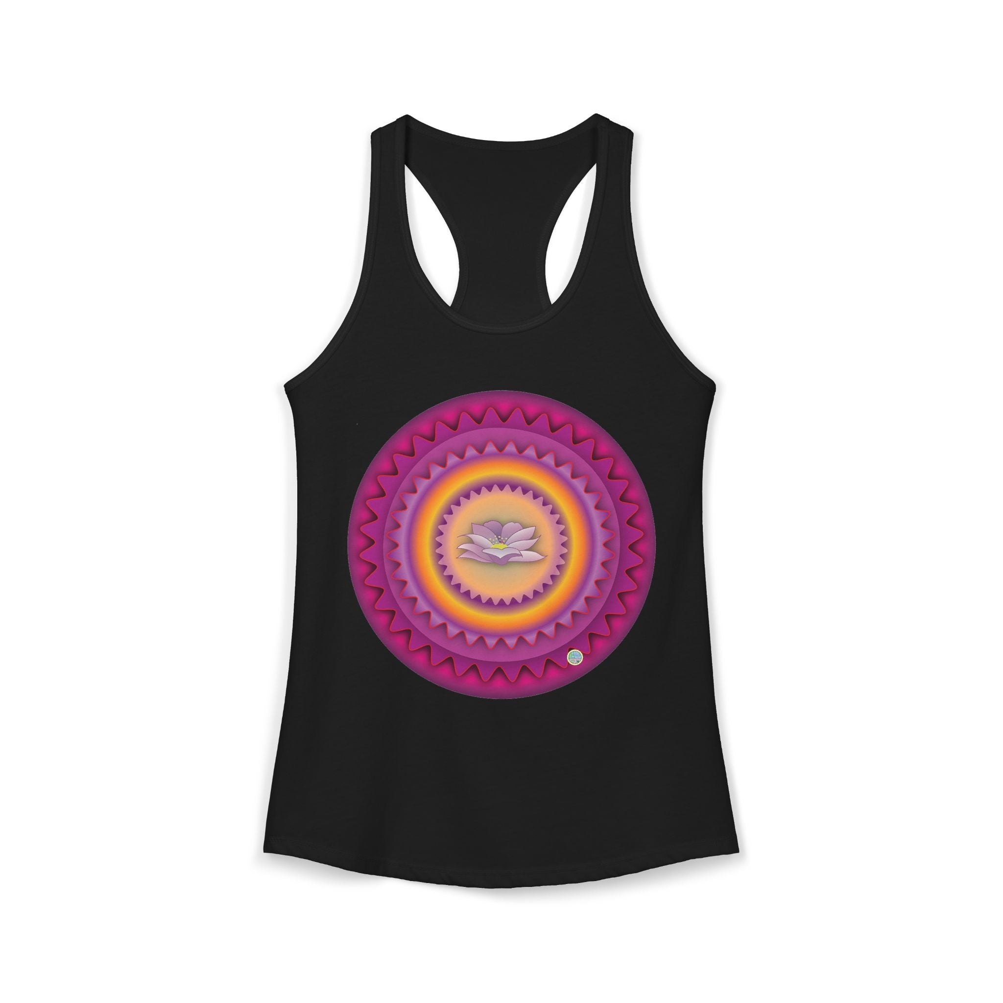 Lotus Petals Racerback Tank