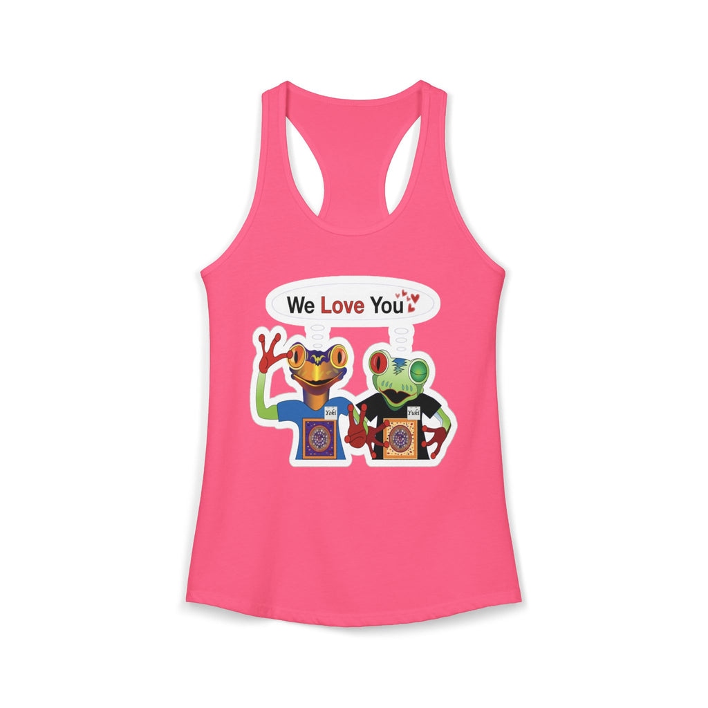 Mc Frog  Sticker Tank We Love You