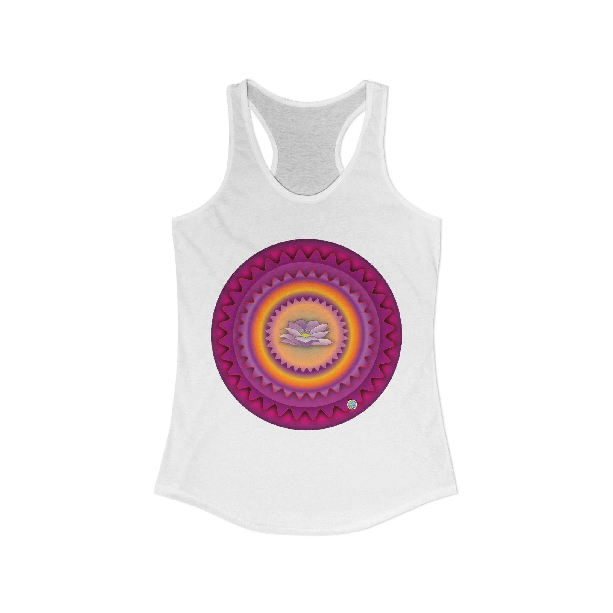 Lotus Petals Racerback Tank
