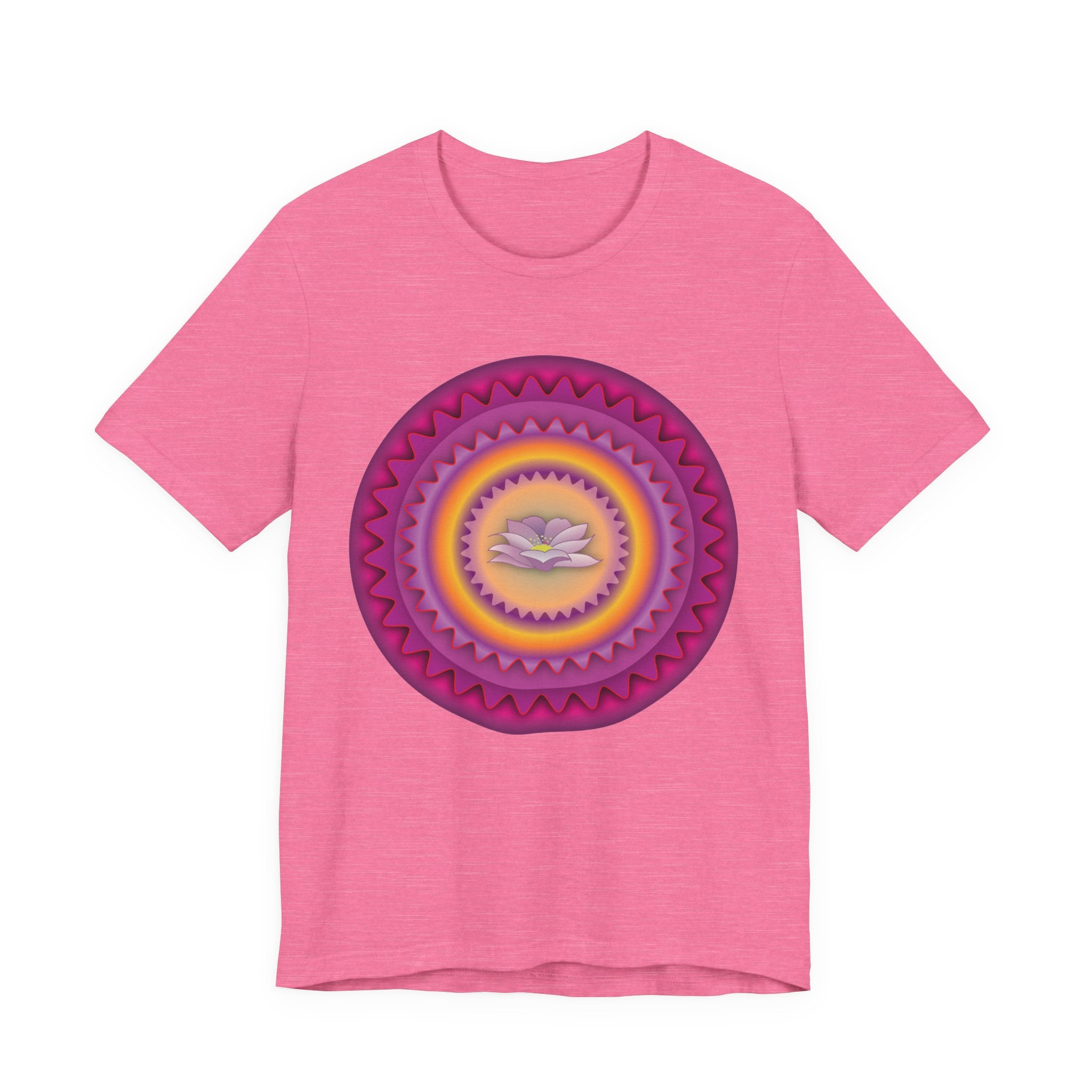 Lotus Petal Art Unisex Softstyle Tee