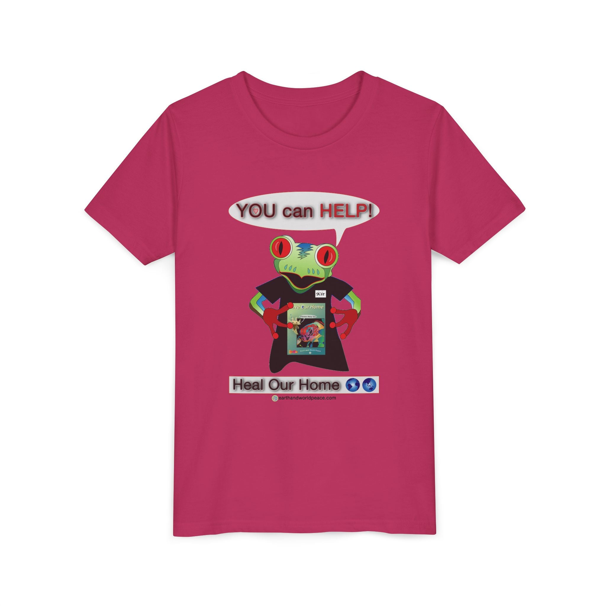 Mc Frog: You Can Help Save Our Home Youth Tee