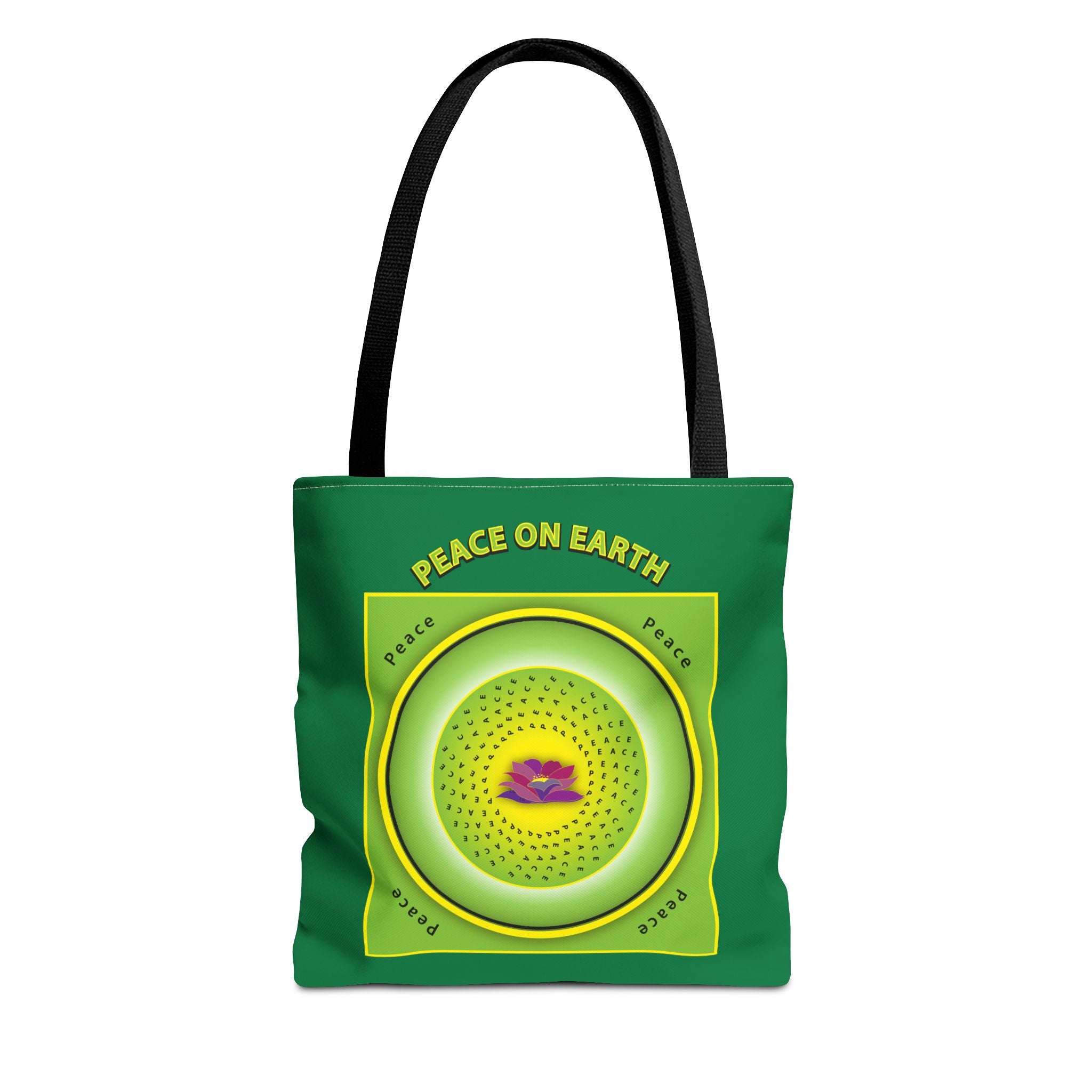Peace Peace Peace Radiates Tote Bag