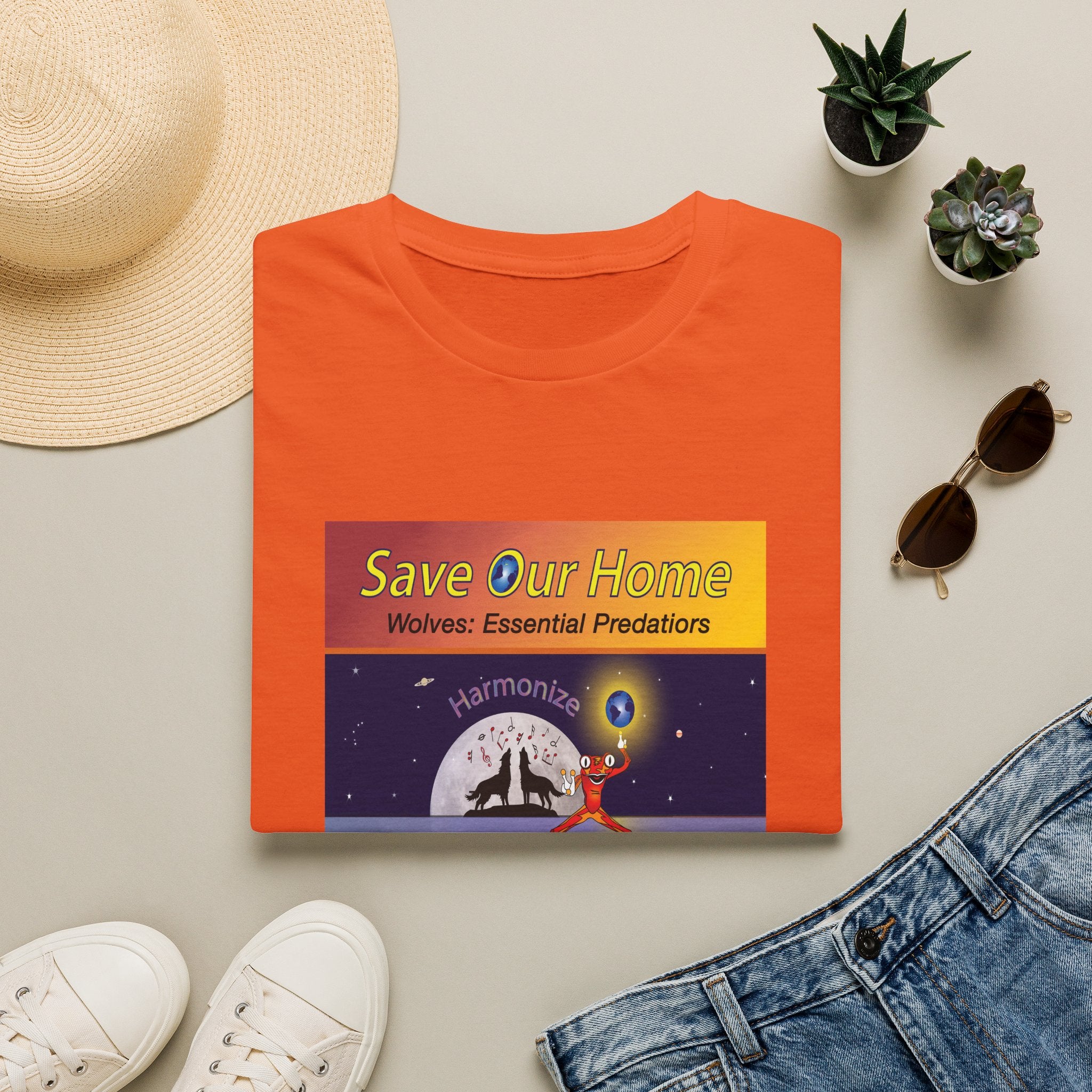 Frog and Wolves  Harmonize Unisex Softstyle T-Shirt
