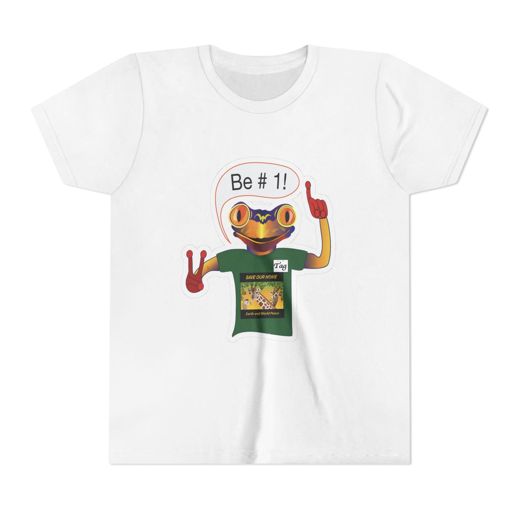 Frog: Be # 1 Sticker Tee