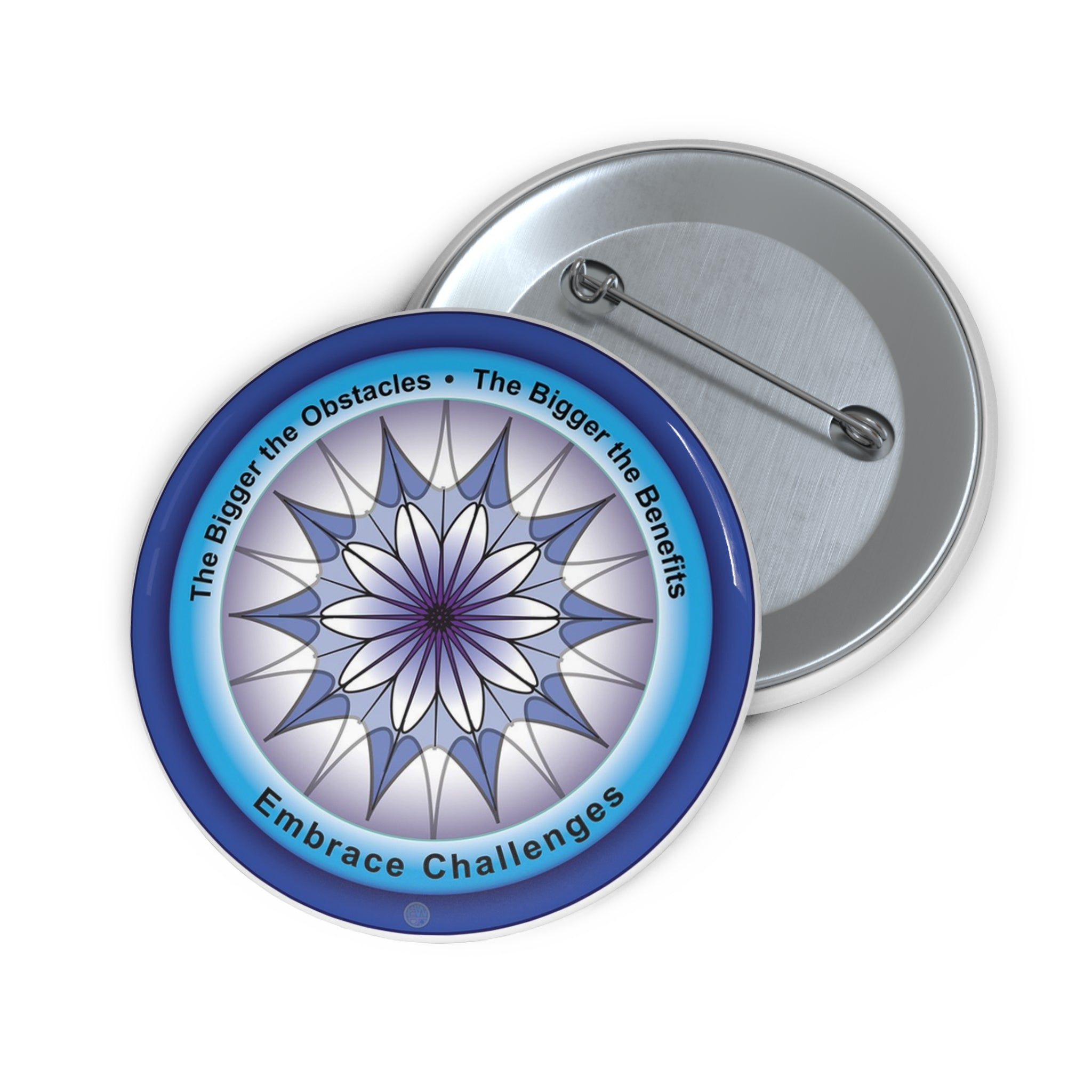 Big Obstacles Big Benefits Button