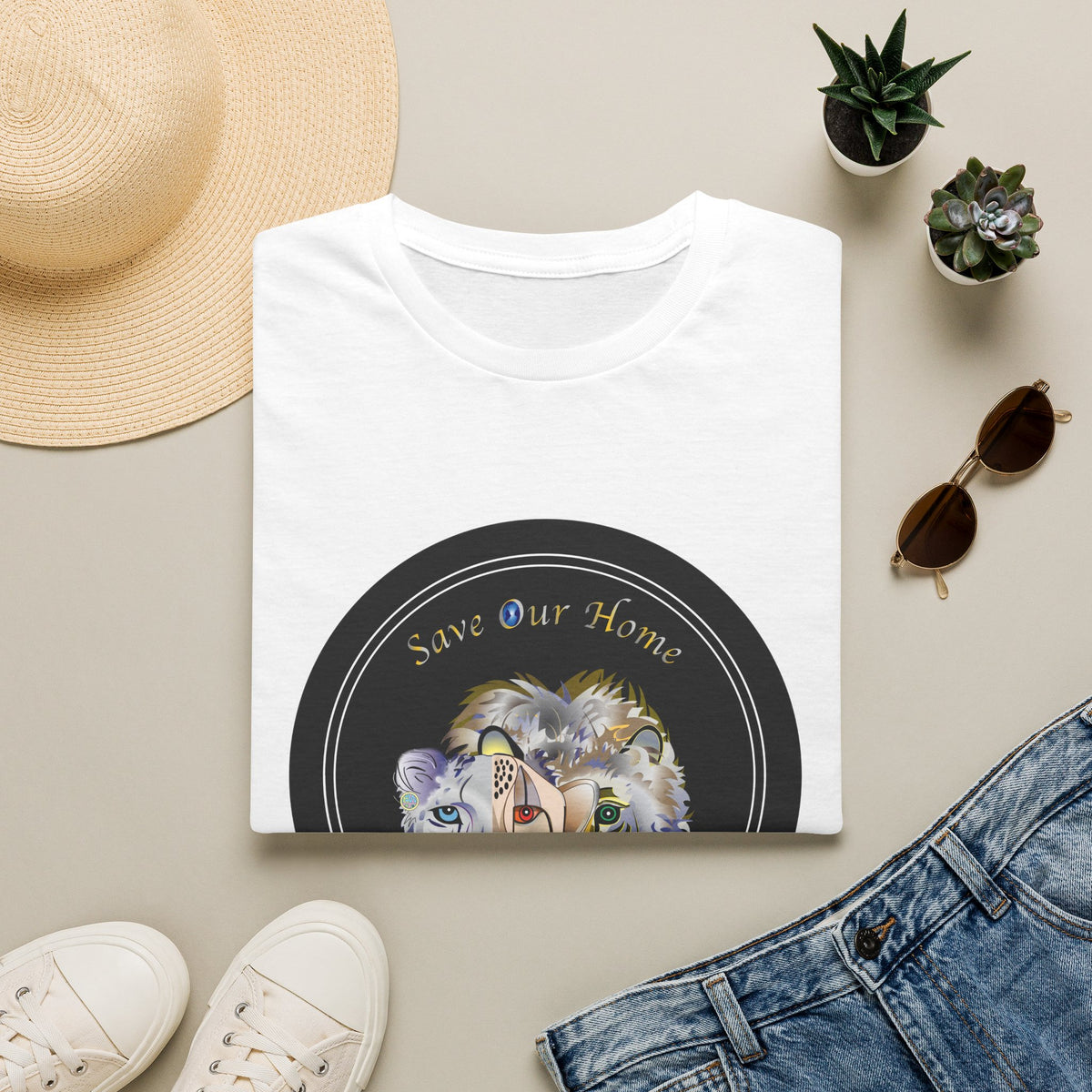 Cats Trio Unisex Softstyle Tee