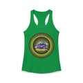 Lotus and Green Peace Racerback Tank