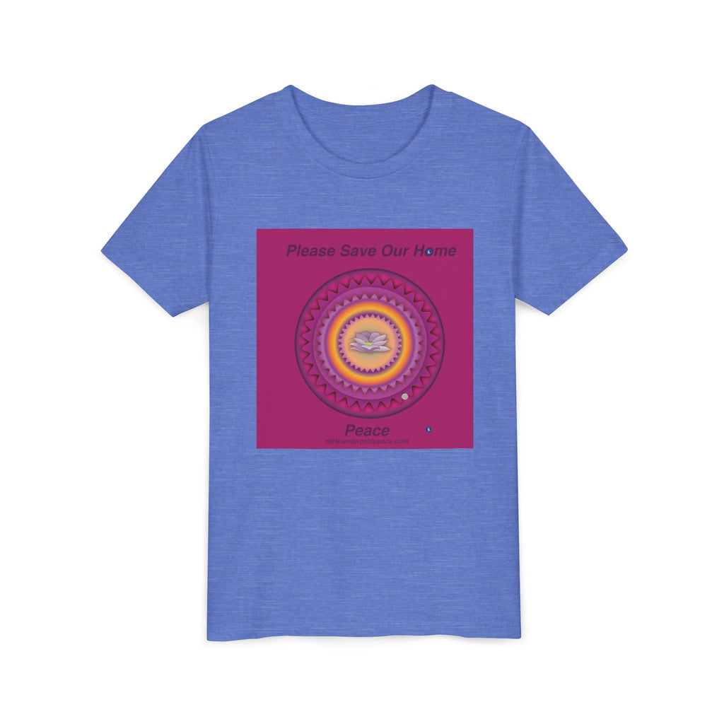Peace Lotus & Petals Youth Tee