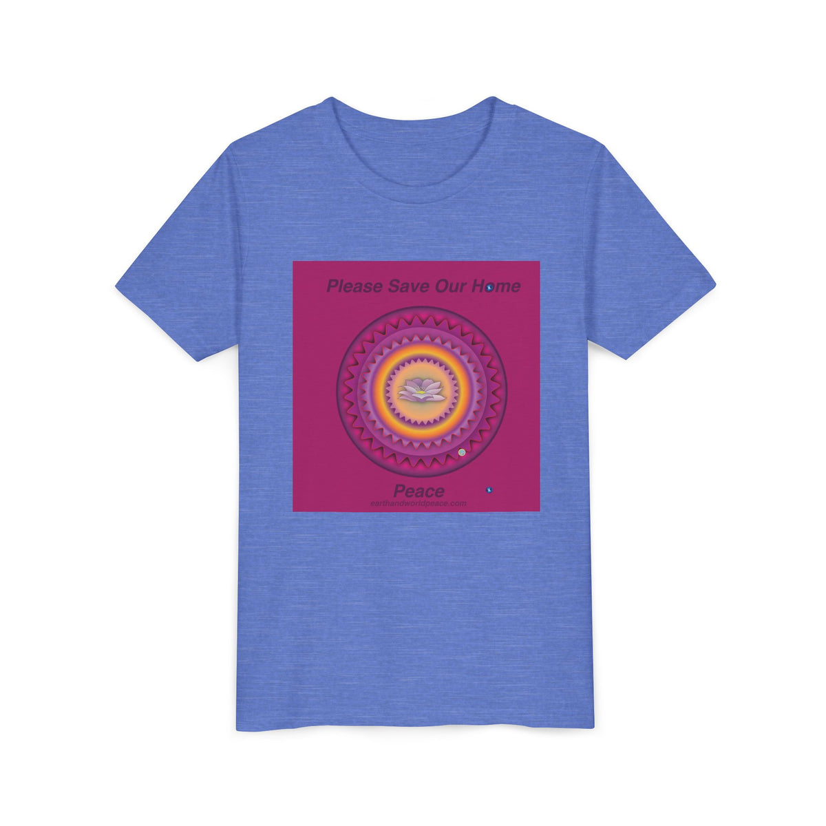 Peace Lotus & Petals Youth Tee