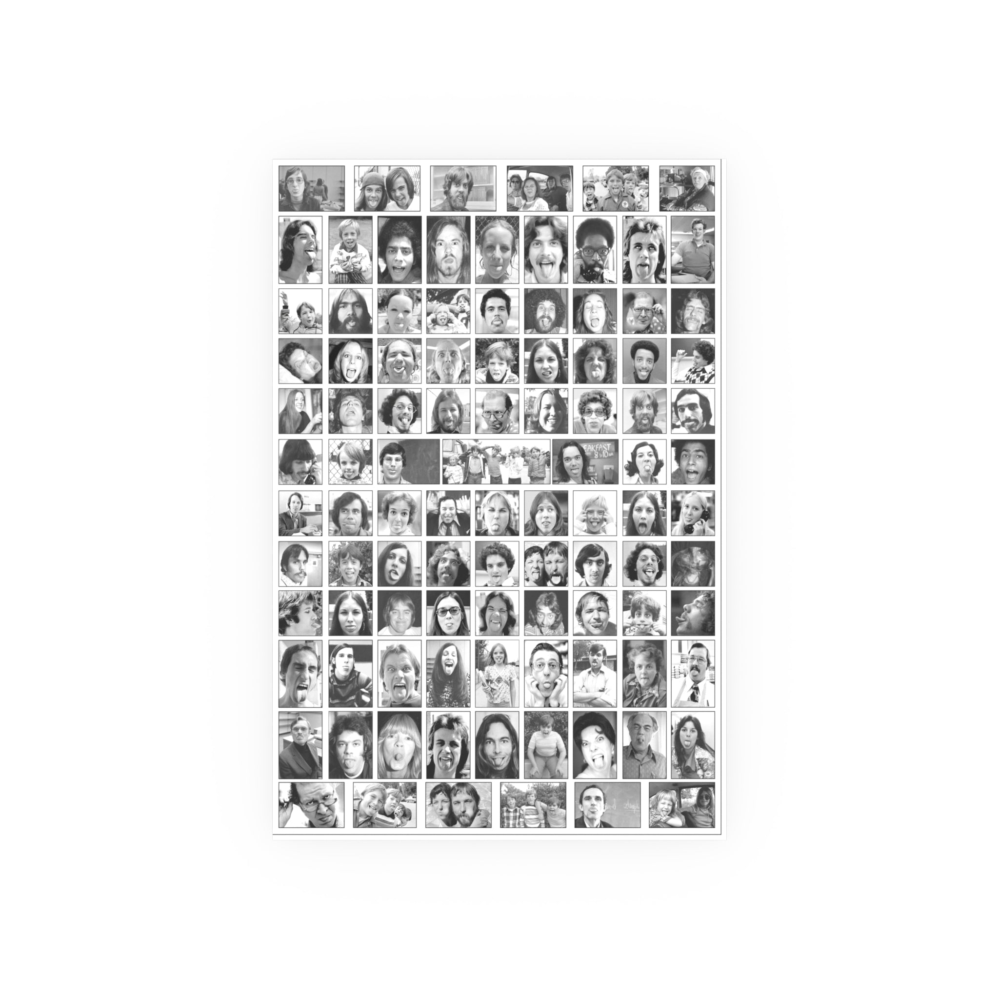 118 Tongues and 2 Tongue and Cheeks Poster