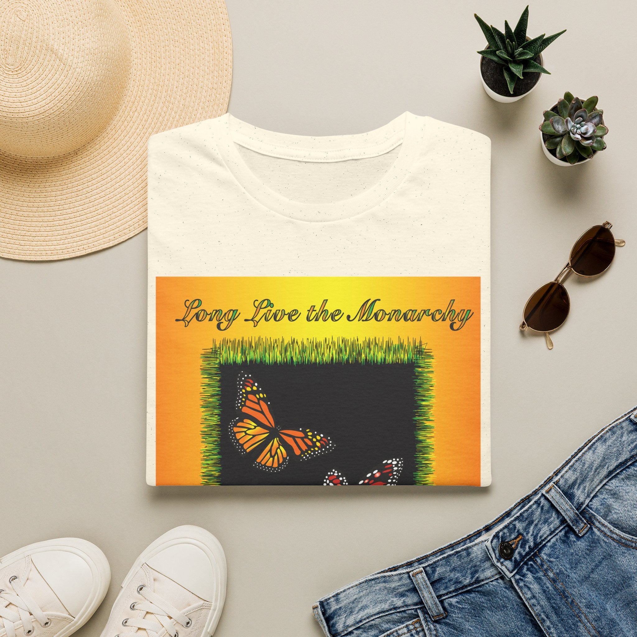 Long Live the Monarchy Butterfly Shirt