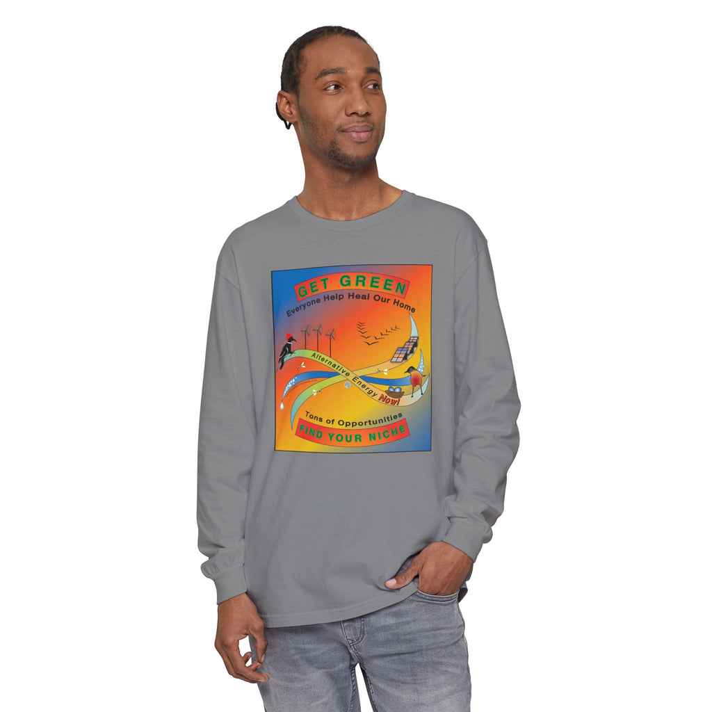 Get Green Long Sleeve Tee