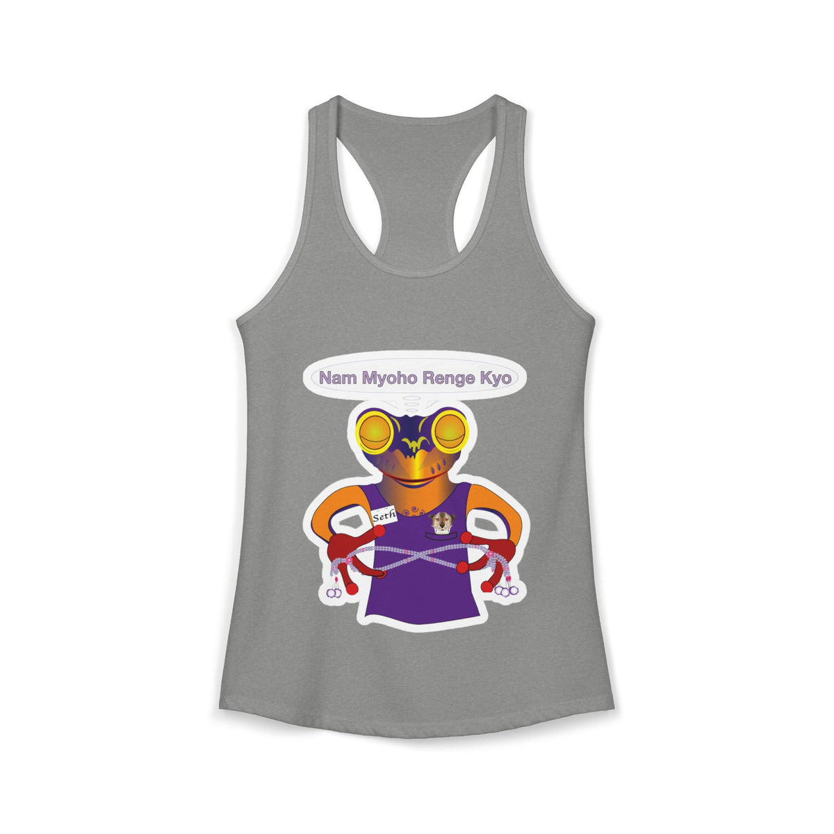 Frog Sticker Tank Tops NamMYOHO