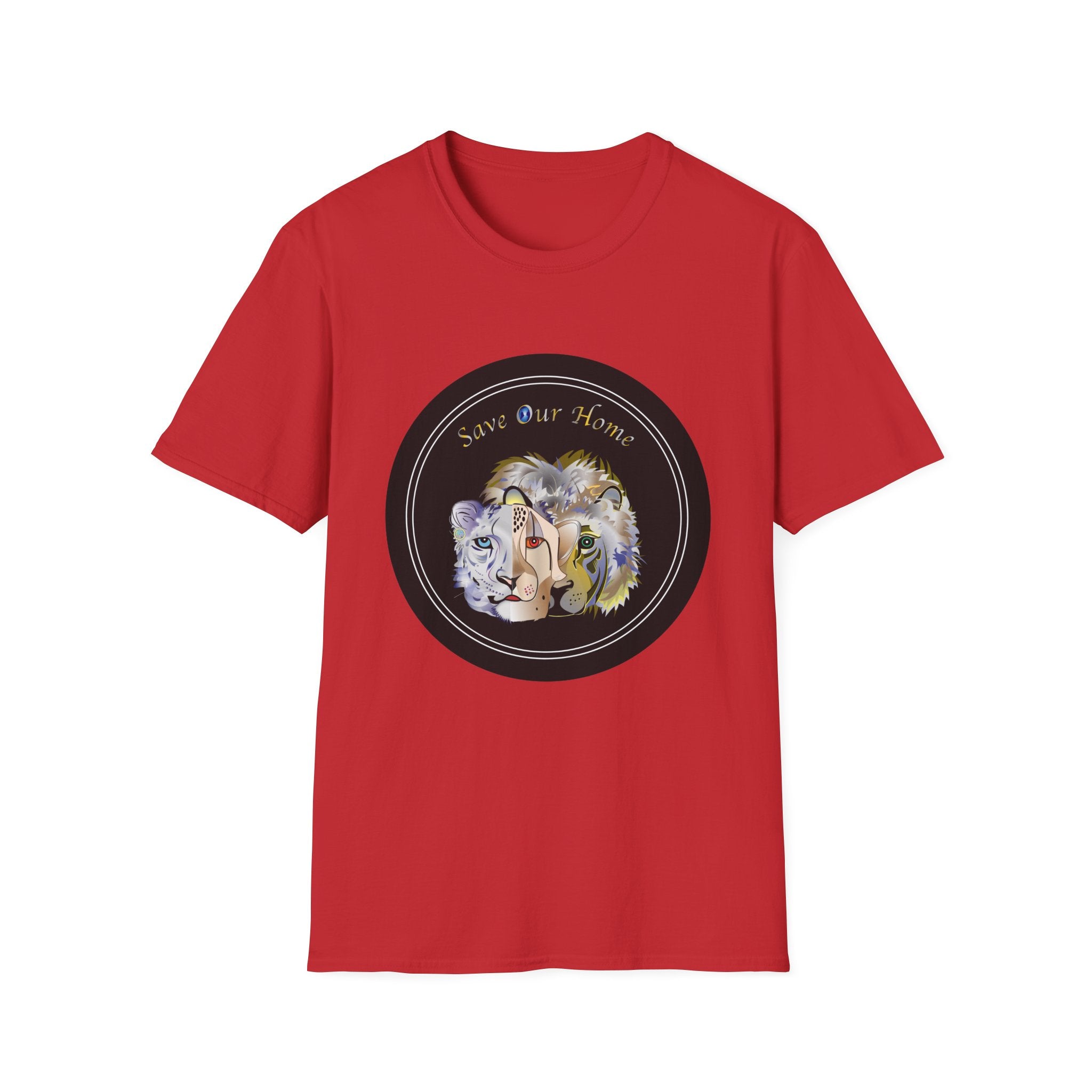 Cats Trio Unisex Softstyle Tee