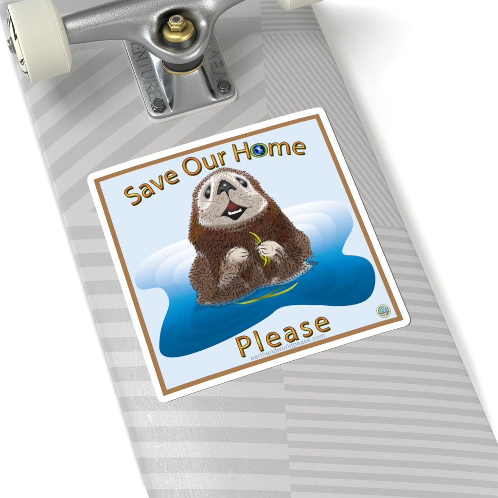 Otter sticker