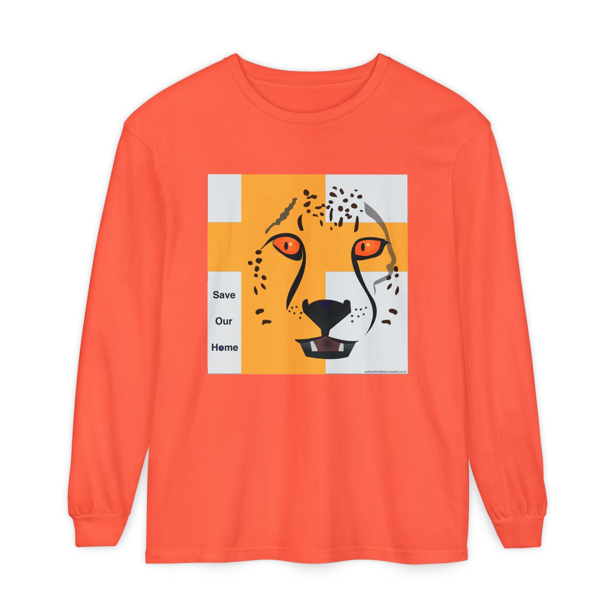 Cheetah Save Our Home Tee