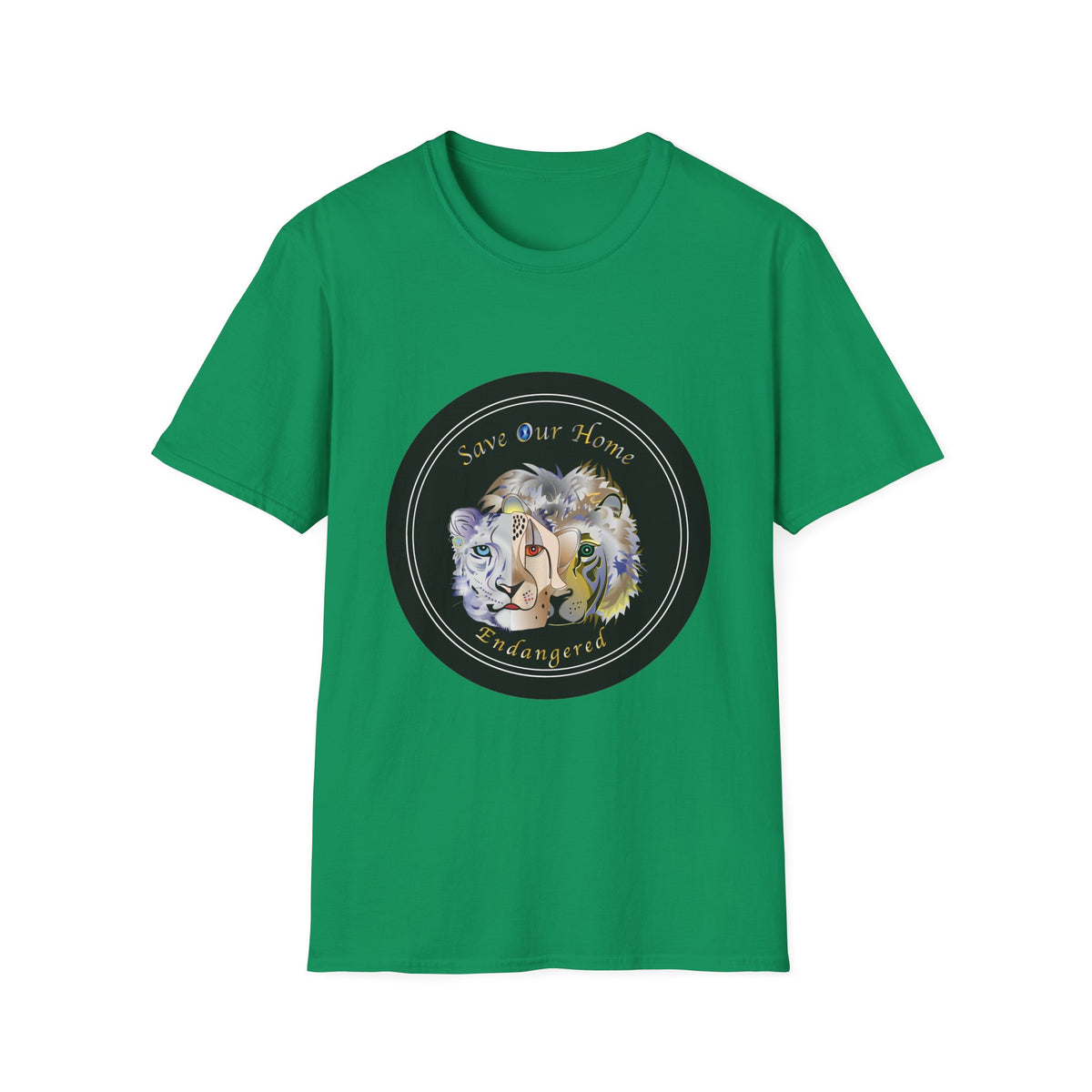 Cat Trio Unisex Softstyle T-Shirt