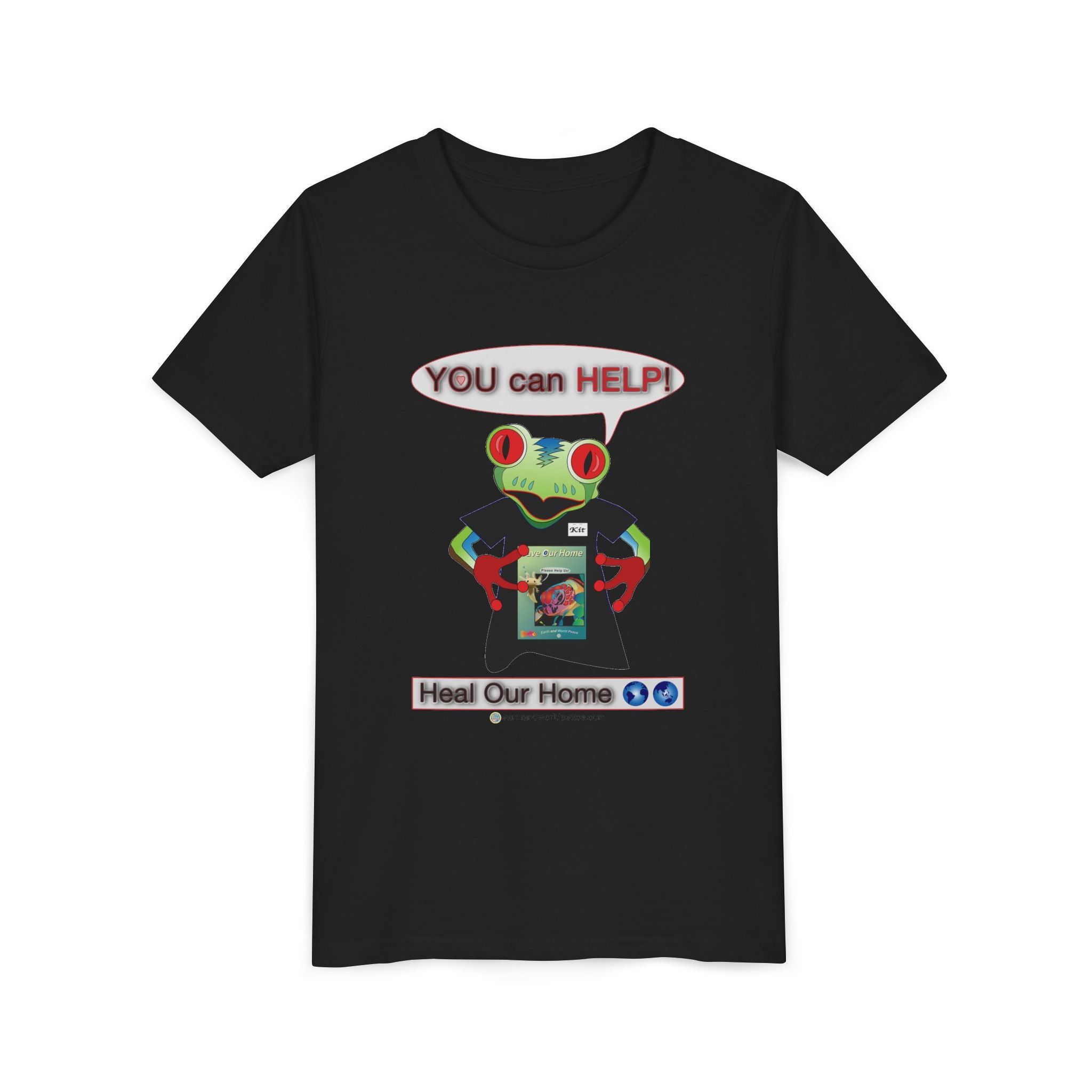 Mc Frog: You Can Help Save Our Home Youth Tee