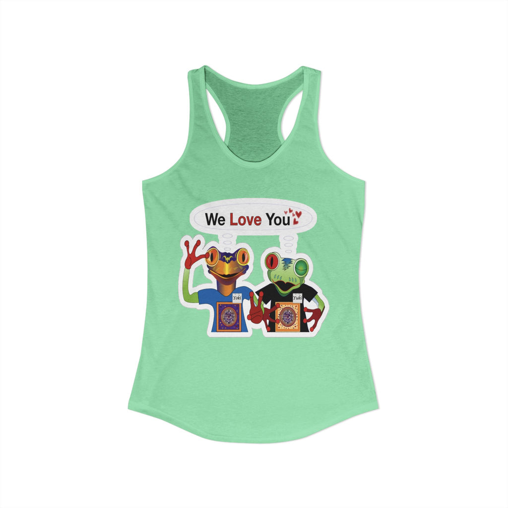 Mc Frog  Sticker Tank We Love You