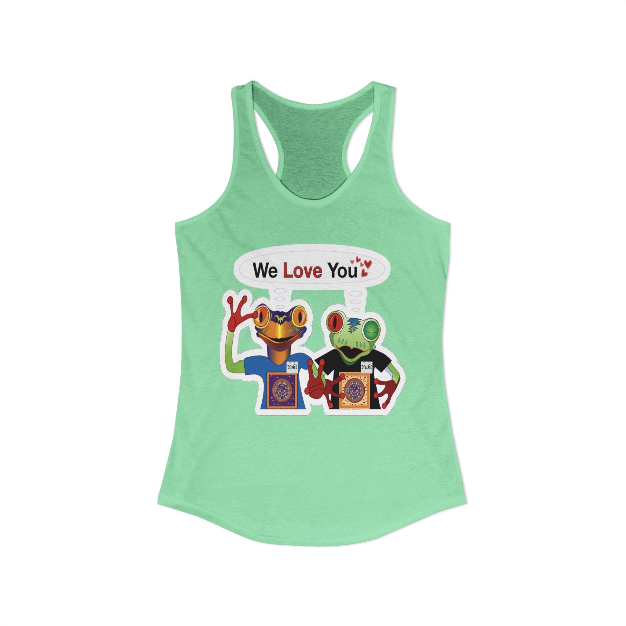 Mc Frog  Sticker Tank We Love You
