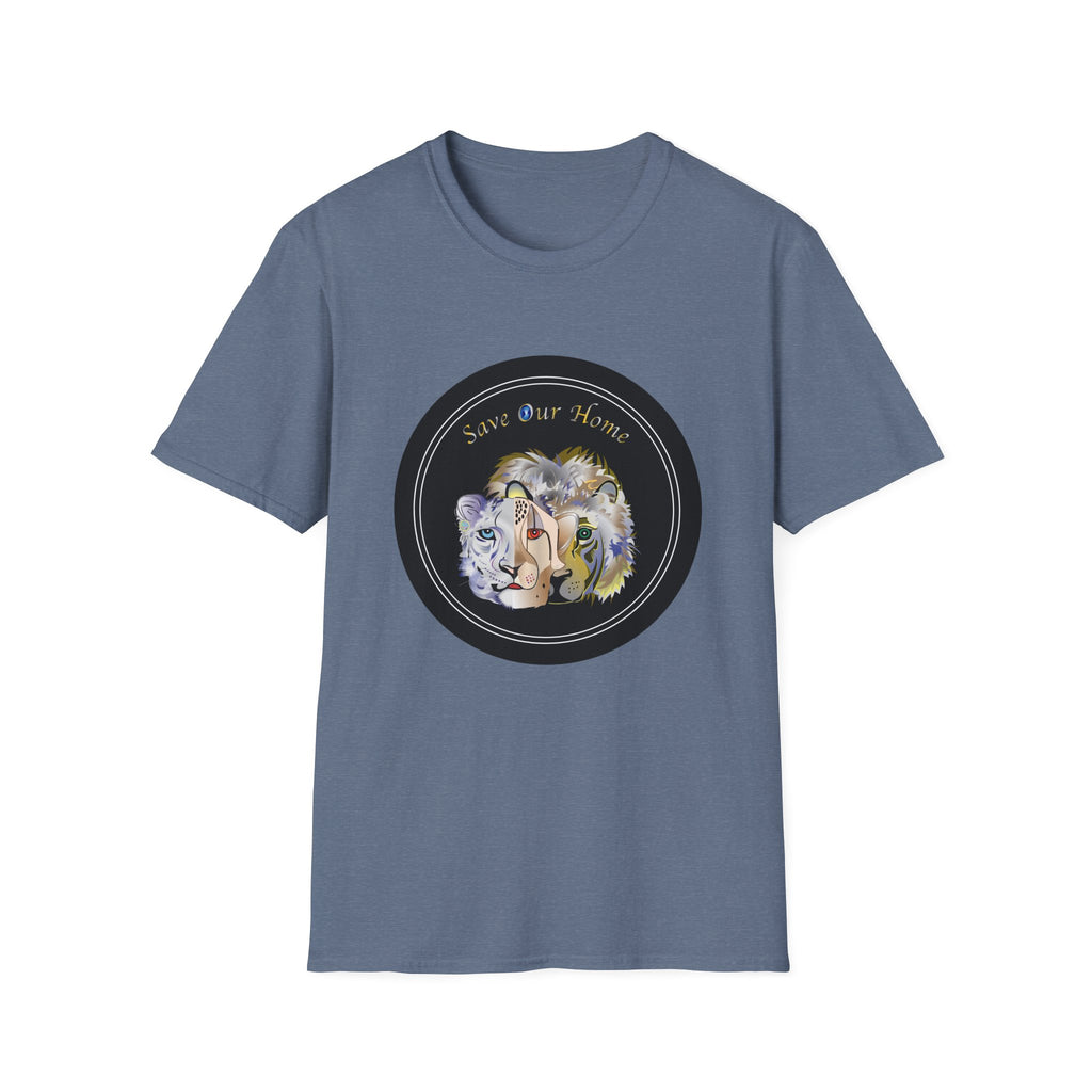 Cats Trio Unisex Softstyle Tee