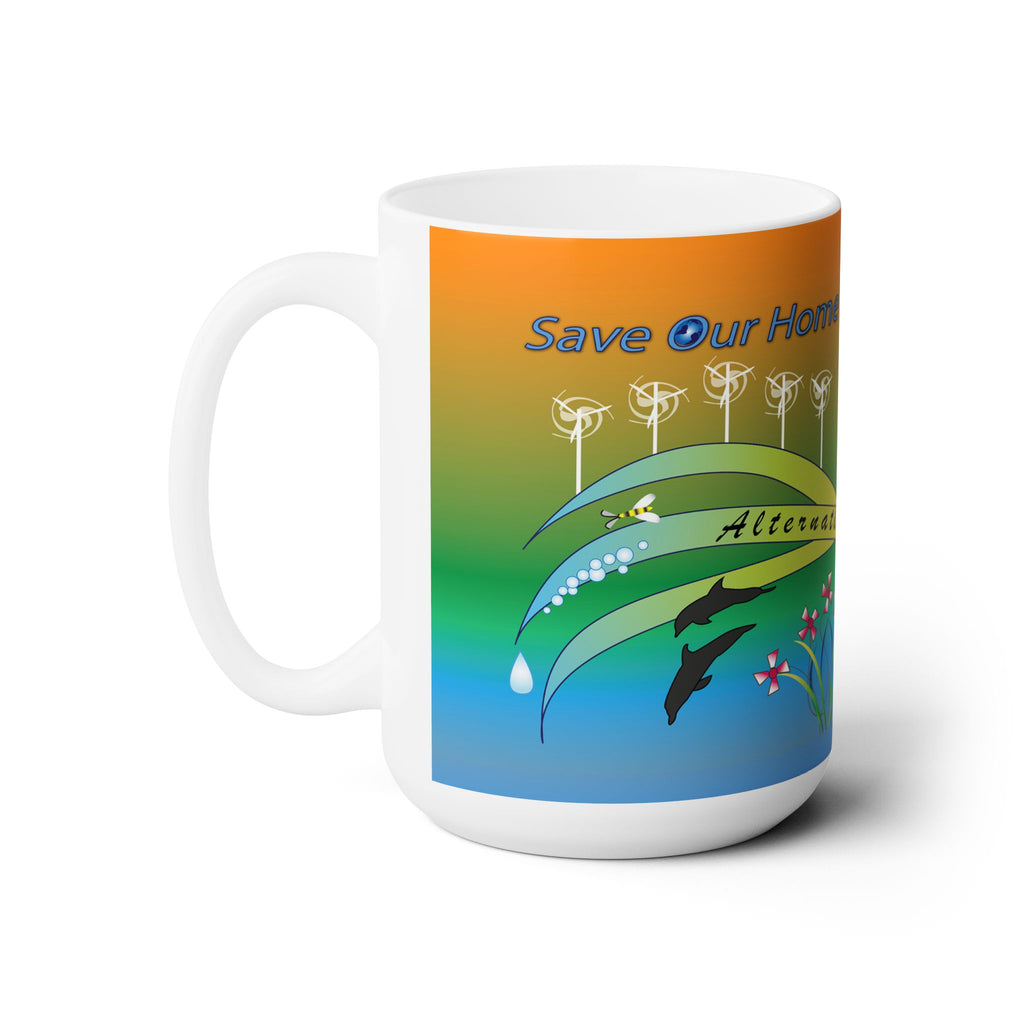 African Landscape Alternative Energy 1 Mug 15oz