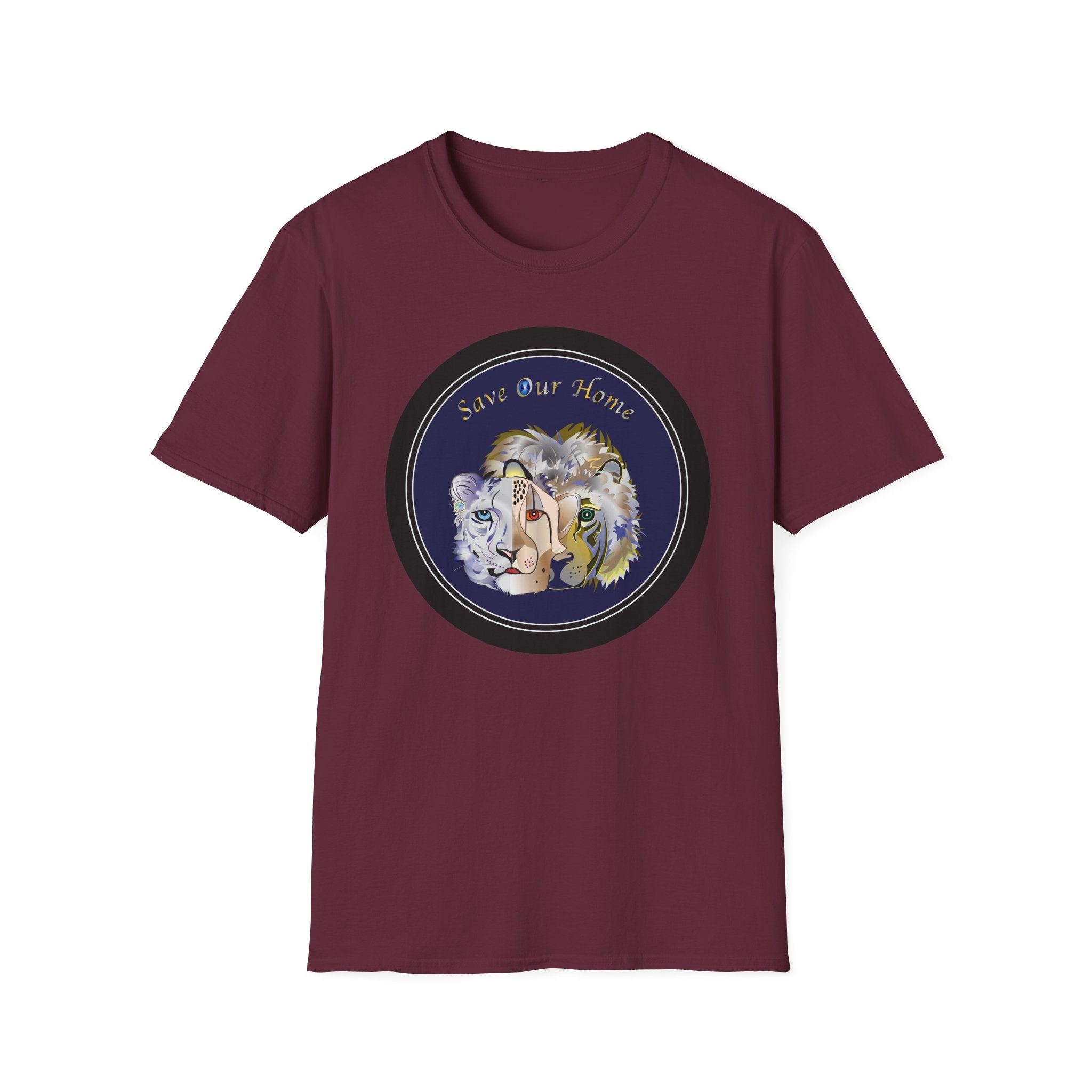 Cat Trio Unisex Softstyle T-Shirt