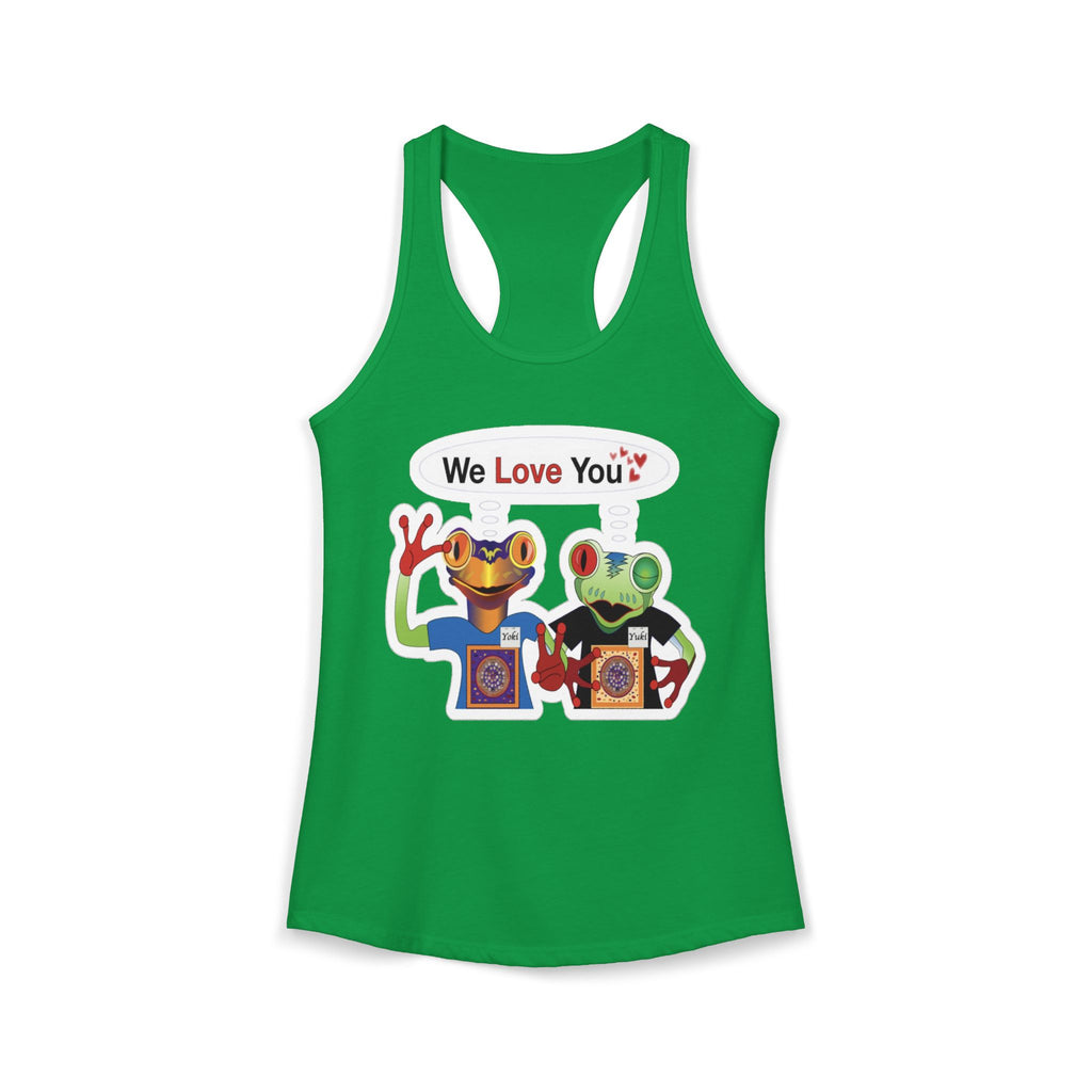 Mc Frog  Sticker Tank We Love You