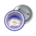 Lotus Flower Floats 2: Peace Now Button