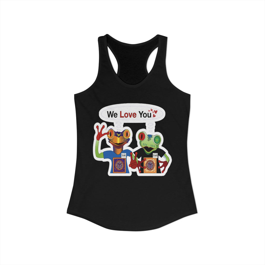 Mc Frog  Sticker Tank We Love You