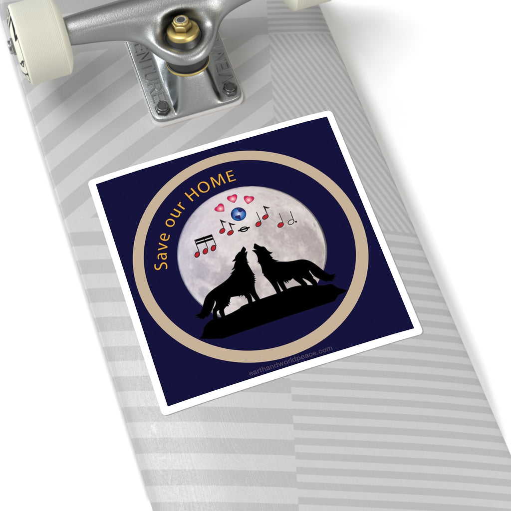 Wolves Harmonize 6" Sticker