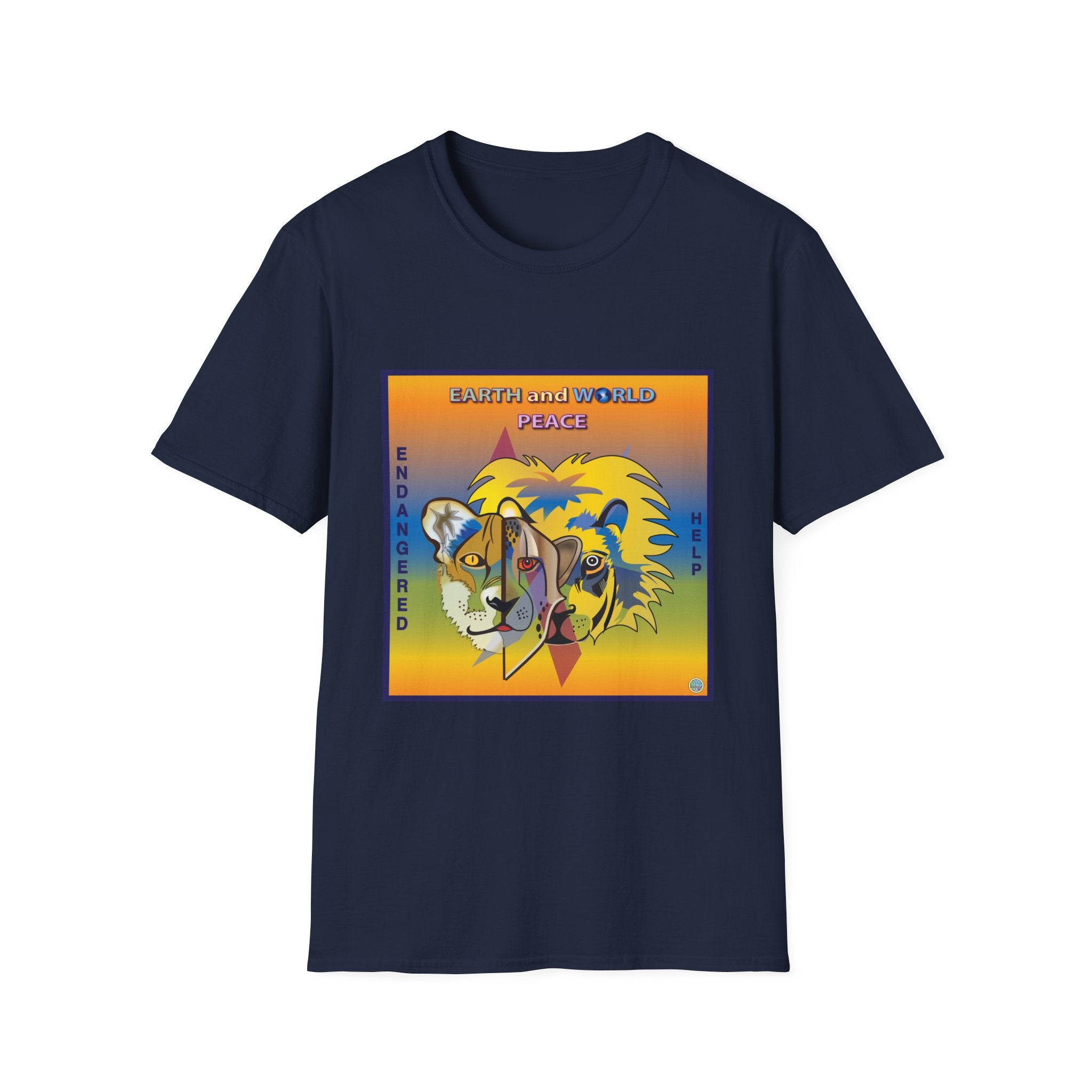Copy of Orca at Play Unisex Softstyle T-Shirt