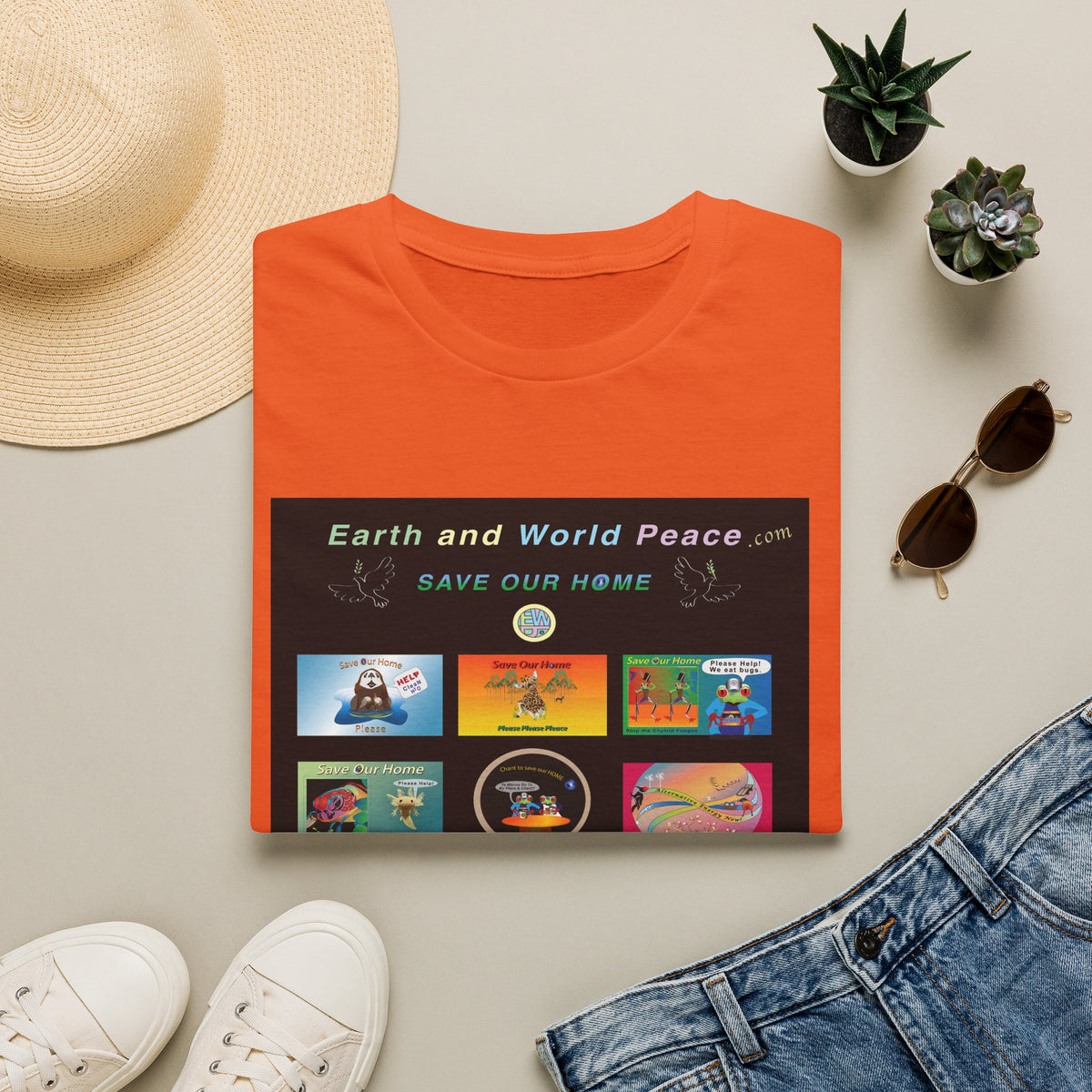Helping Them Helps Us Unisex Softstyle T-Shirt
