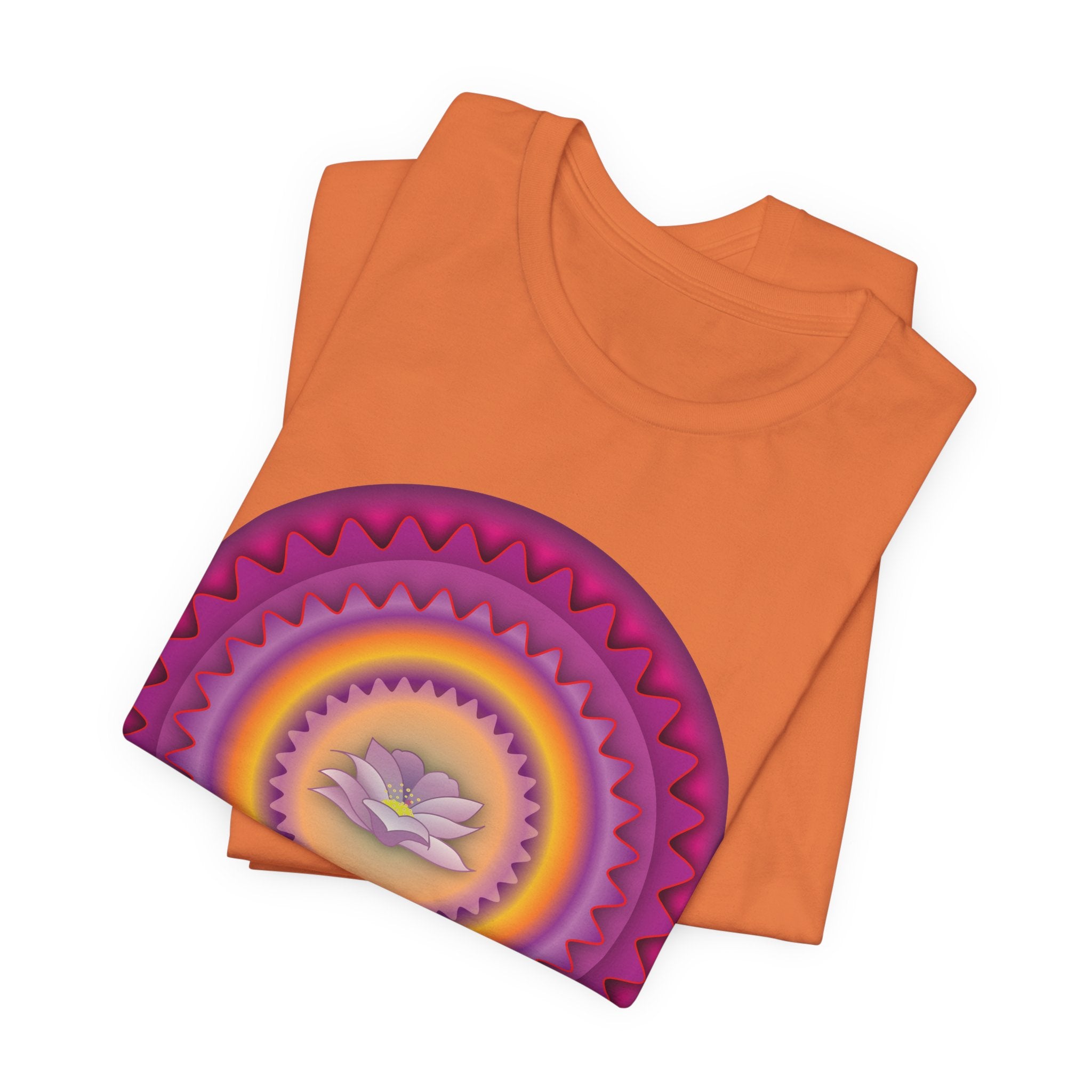 Lotus Petal Art Unisex Softstyle Tee