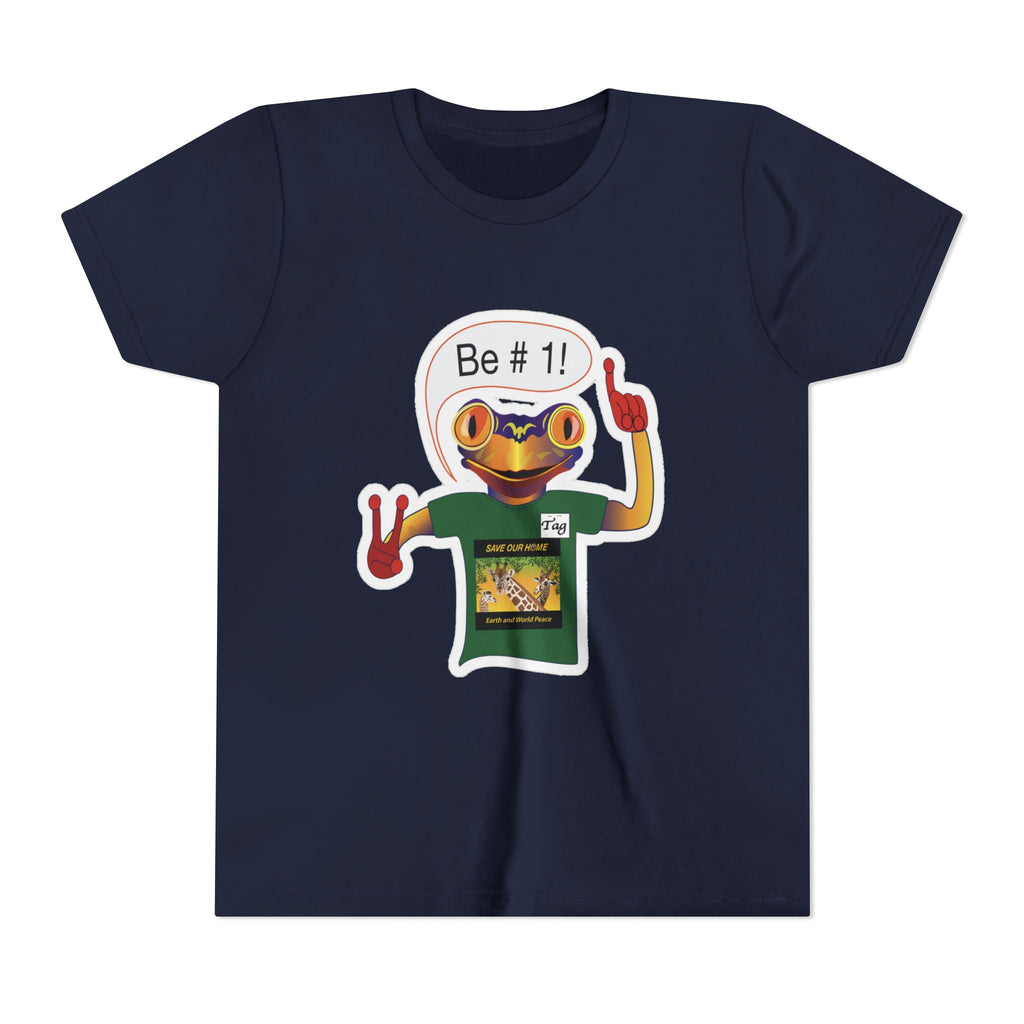 Frog: Be # 1 Sticker Tee