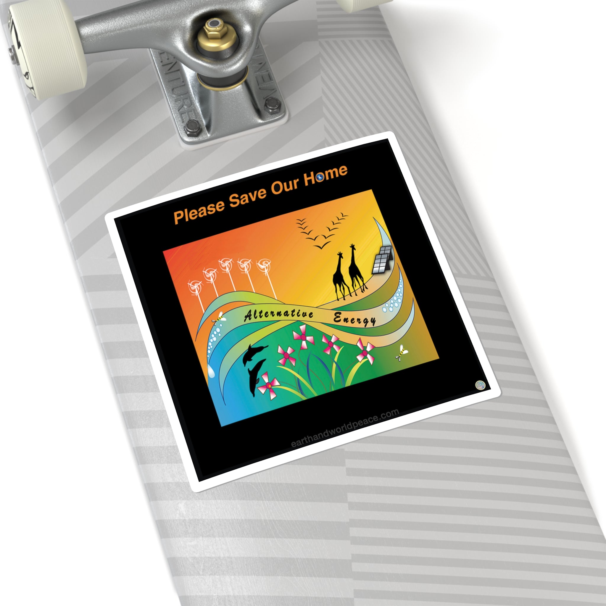 Clean Energy Future 3" Sticker