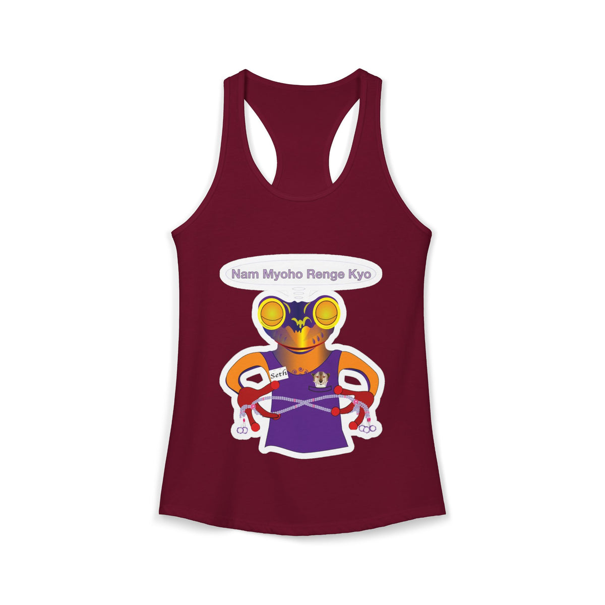 Frog Sticker Tank Tops NamMYOHO