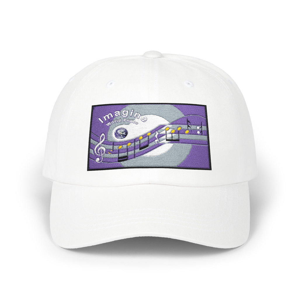 Cap 'Imagine' Guitar Music Embroidered Baseball Hat