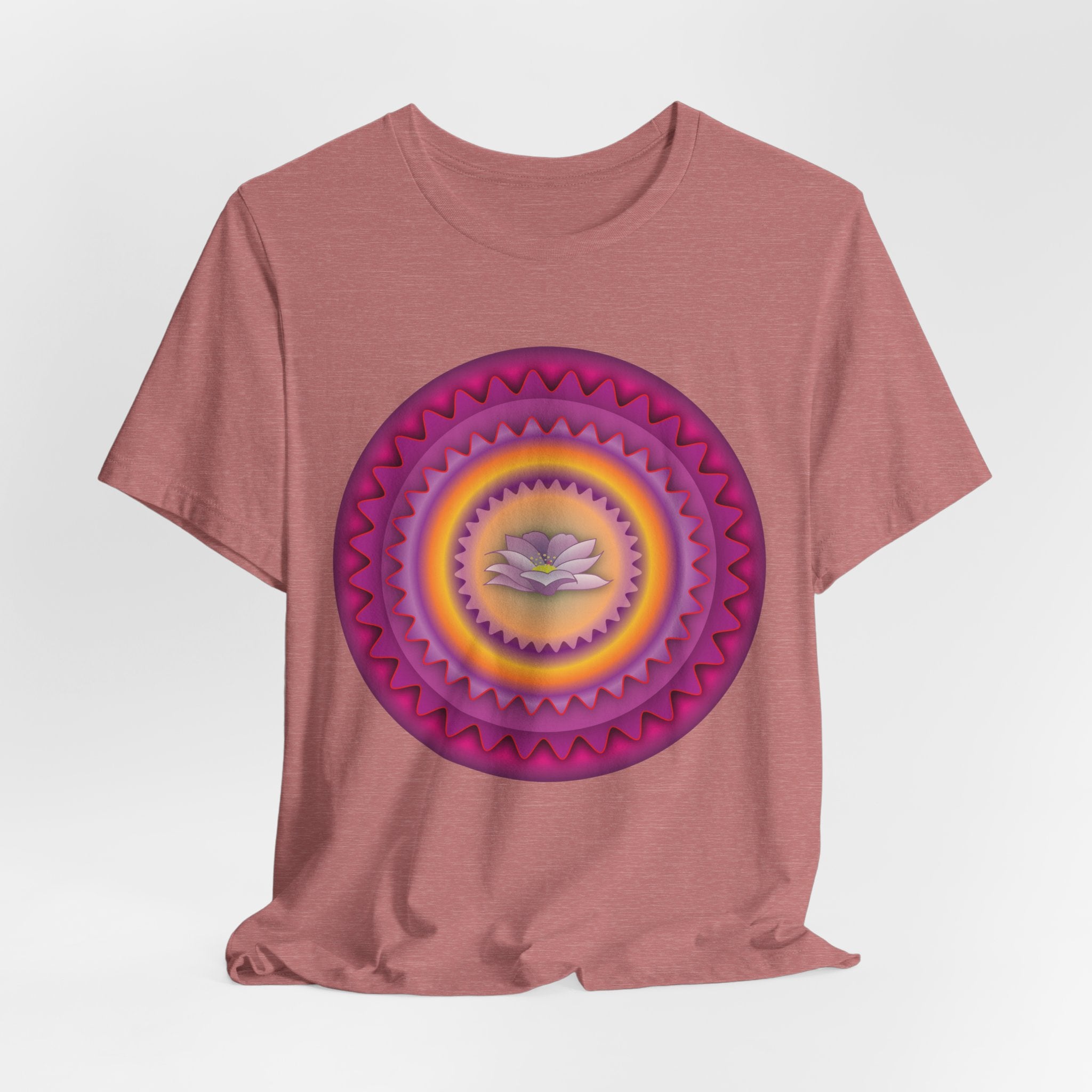 Lotus Petal Art Unisex Softstyle Tee