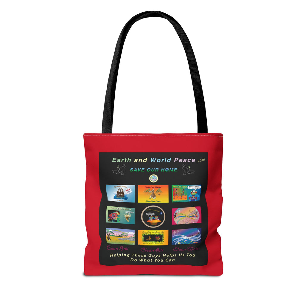 Endangered Species Alternative Energy Red Tote