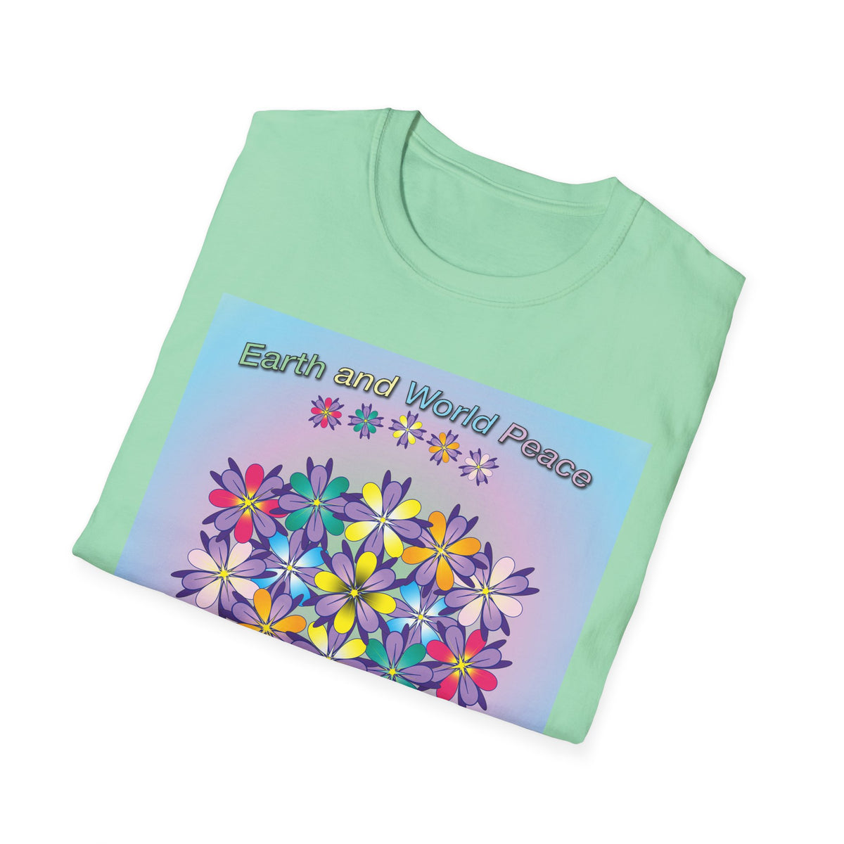 Multi-Colored Flower T-Shirt