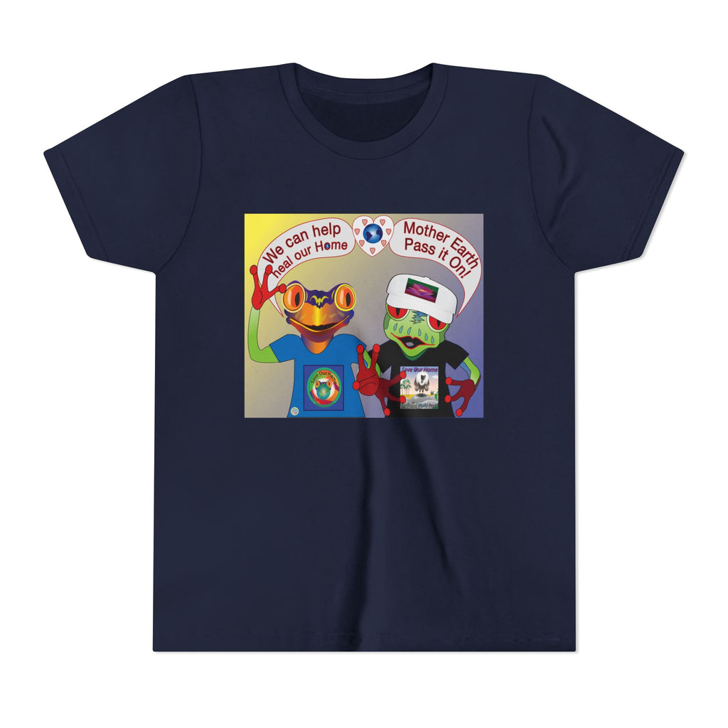 We Help Heal Our Home: Mother Earth Youth Tee